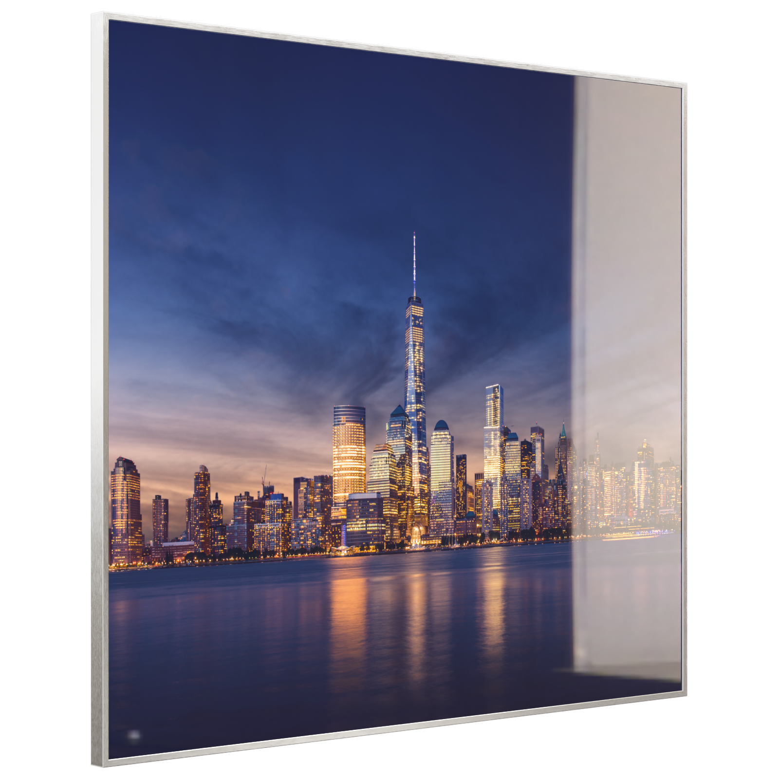 Deko Glas Wandbild Motiv 011 New York Tower One