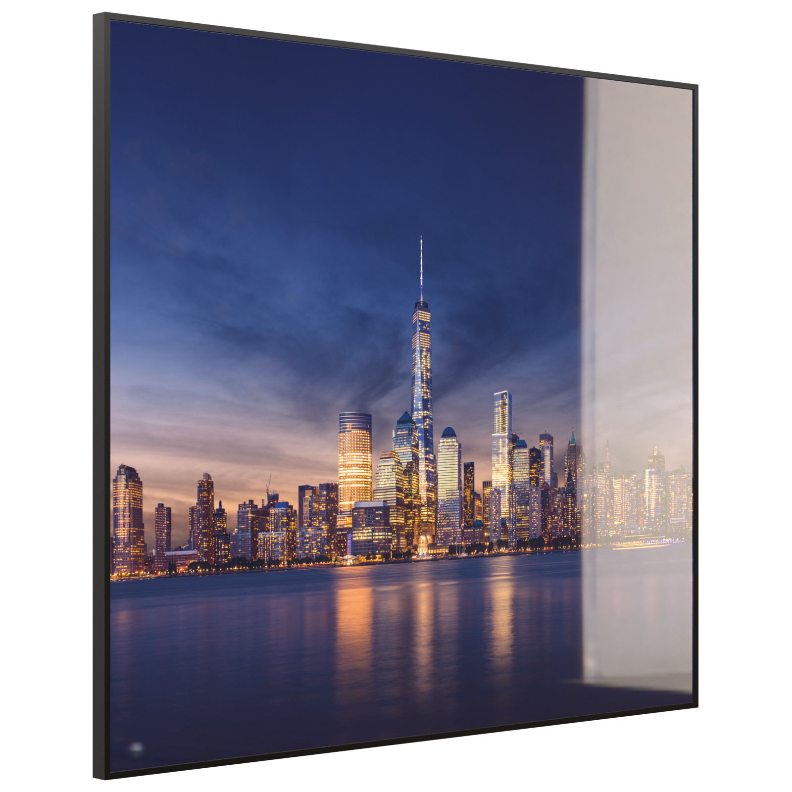 Deko Glas Wandbild Motiv 011 New York Tower One