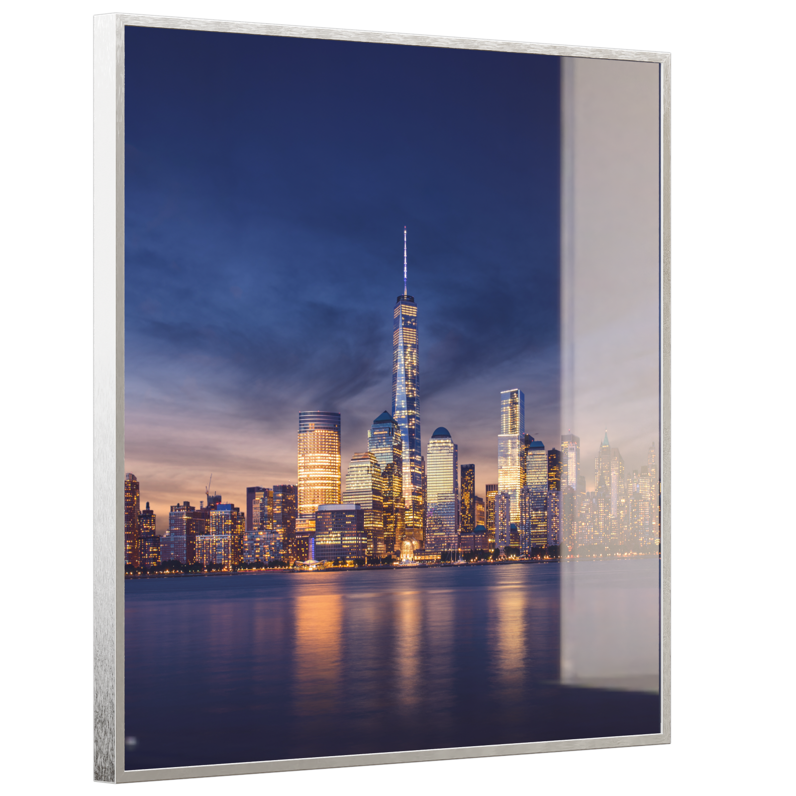 Deko Glas Wandbild Motiv 011 New York Tower One