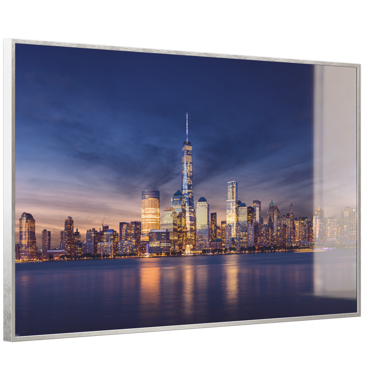 Deko Glas Wandbild Motiv 011 New York Tower One