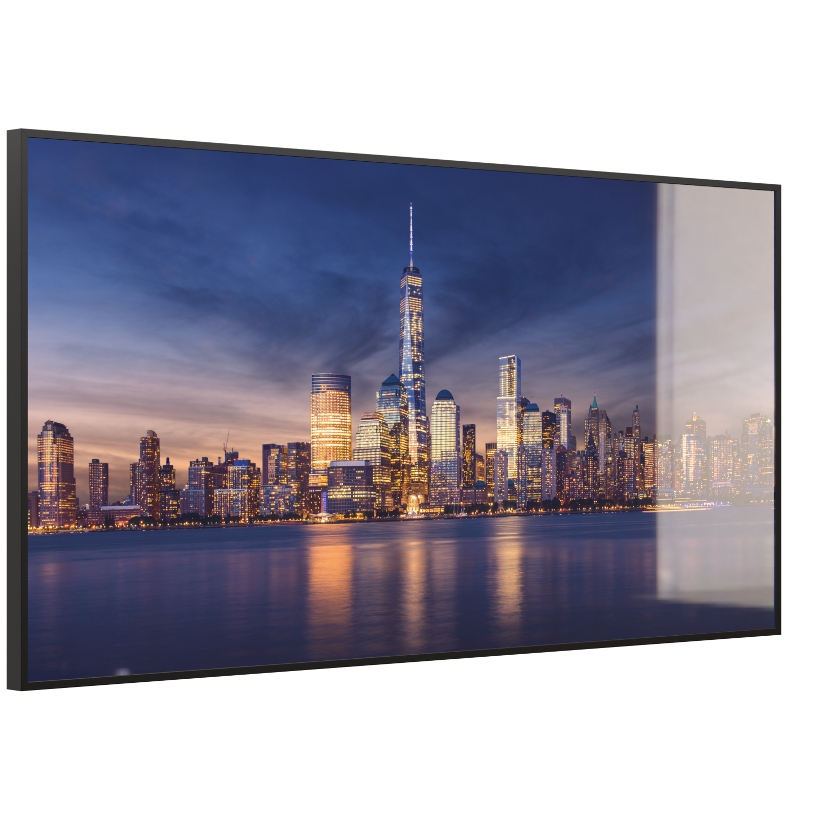Deko Glas Wandbild Motiv 011 New York Tower One