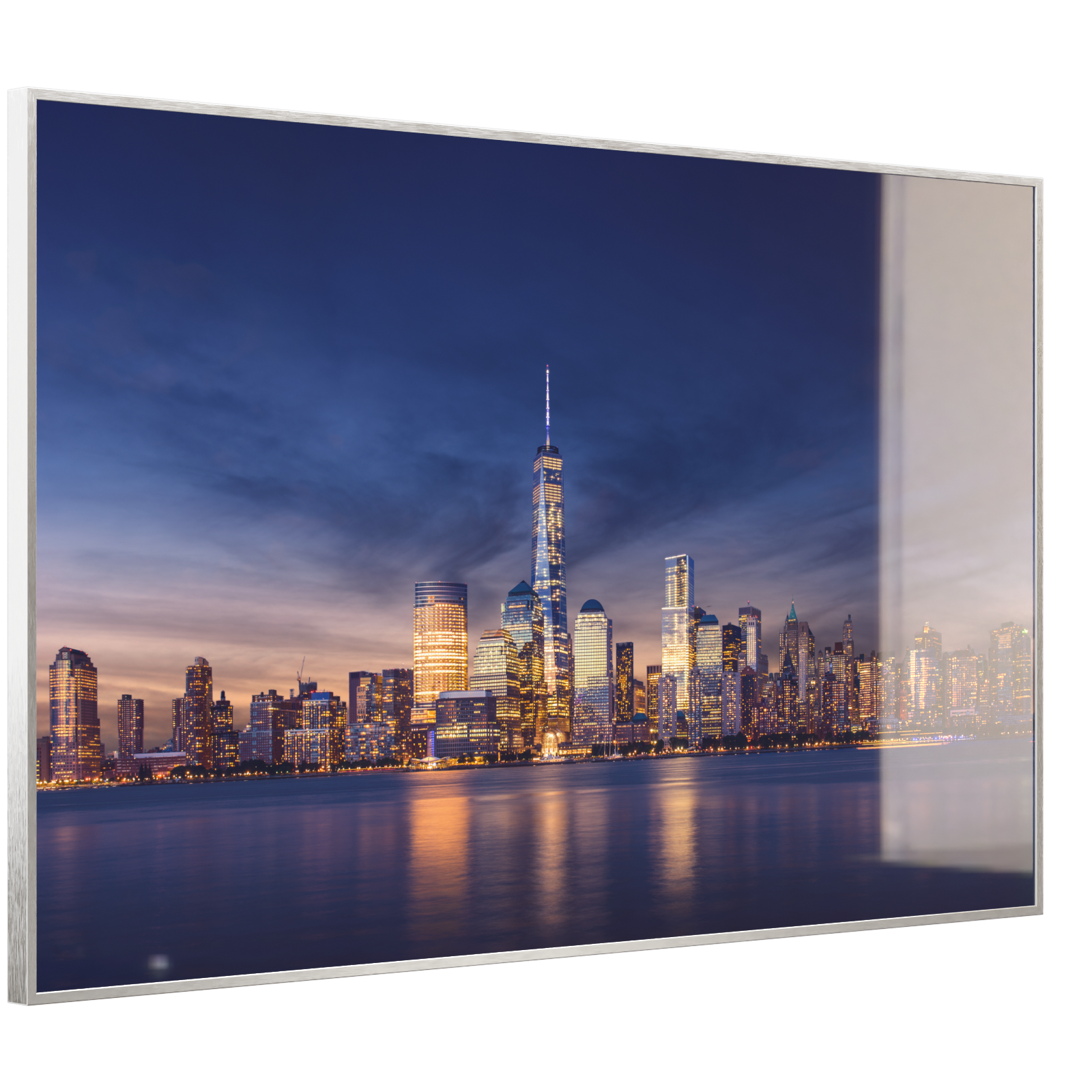 Deko Glas Wandbild Motiv 011 New York Tower One