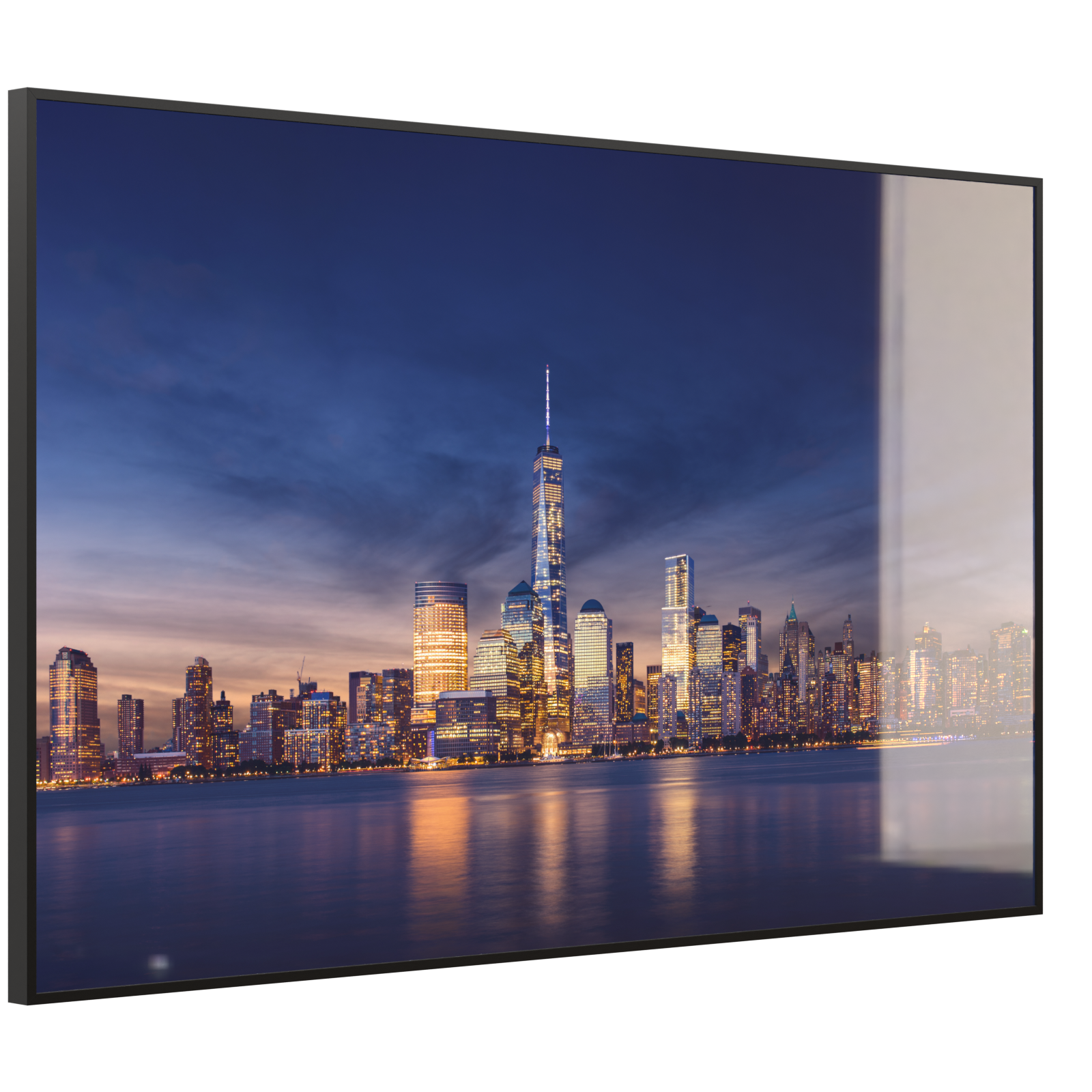 Deko Glas Wandbild Motiv 011 New York Tower One
