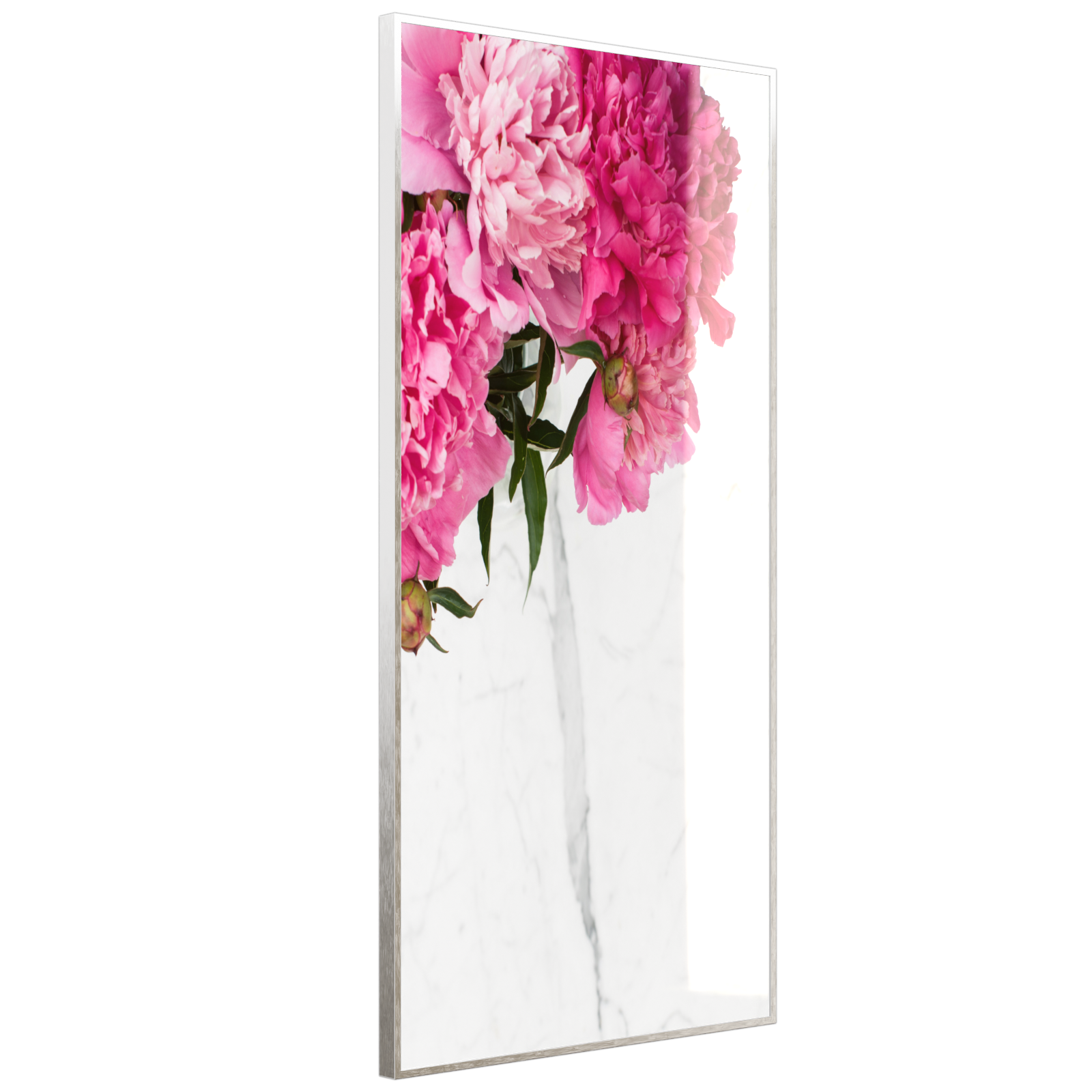 Deko Glas Wandbild Motiv 013H Pfingstrosen