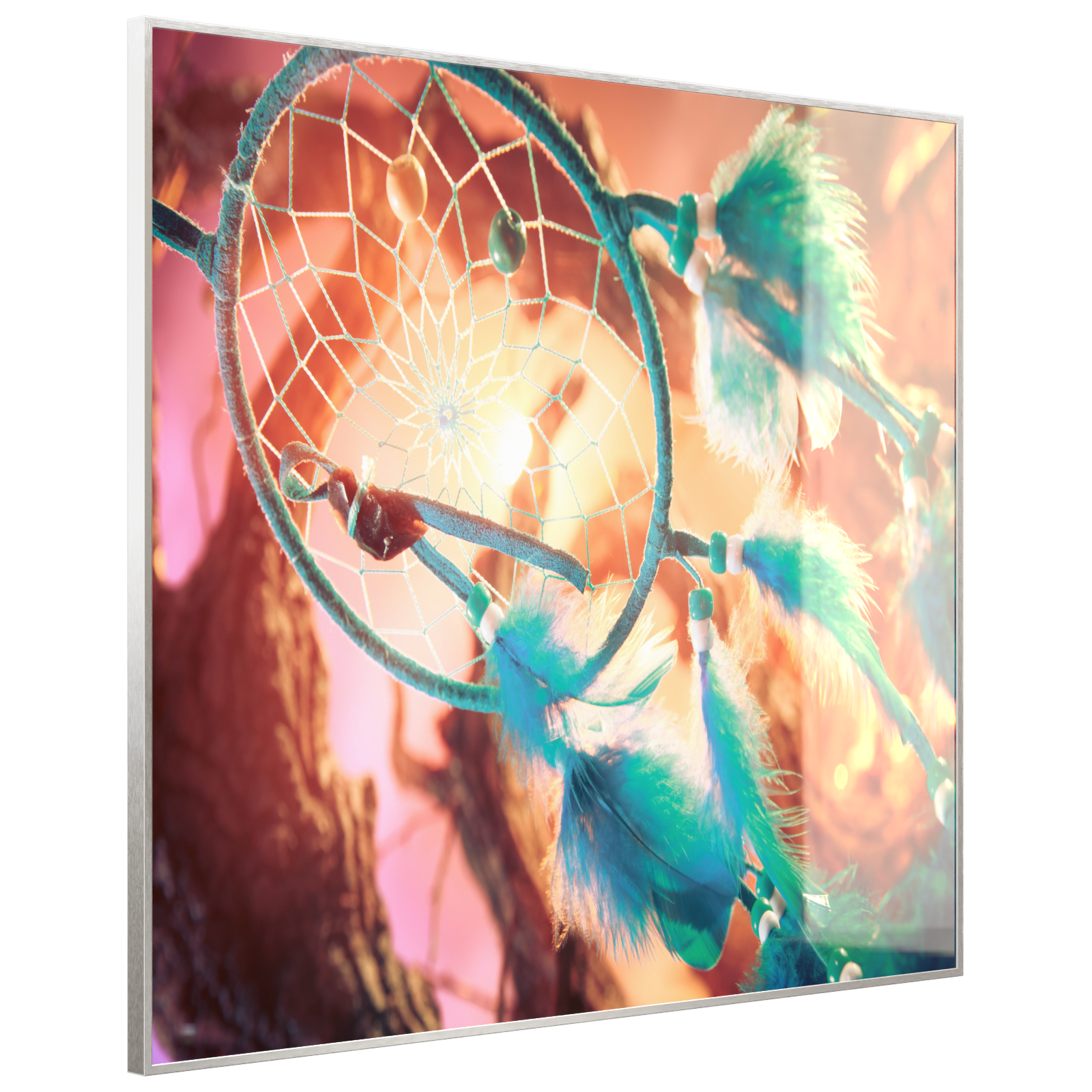 Deko Glas Wandbild Motiv 015 Traumfänger