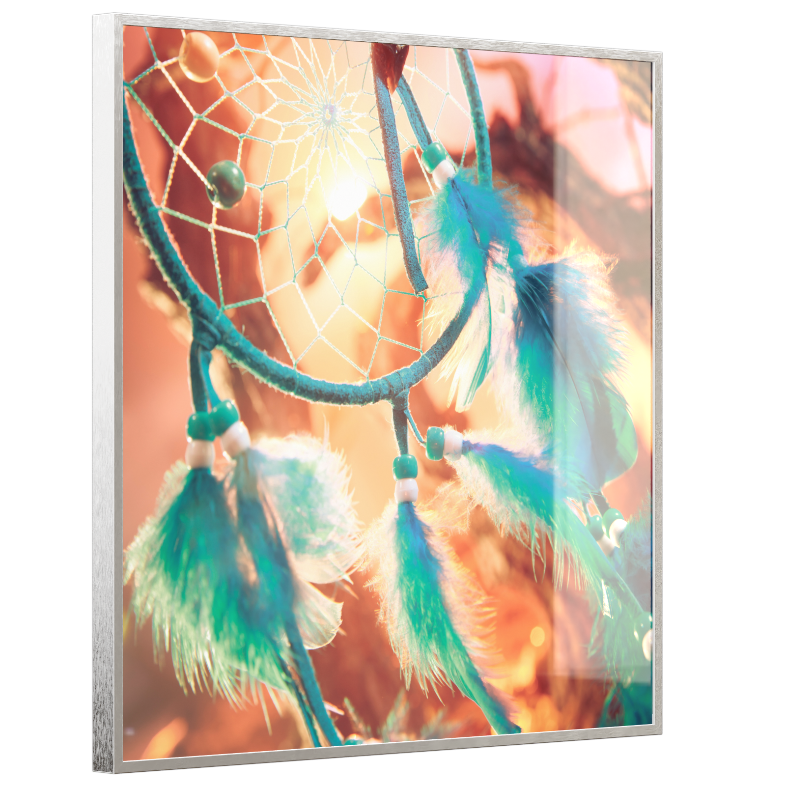 Deko Glas Wandbild Motiv 015 Traumfänger