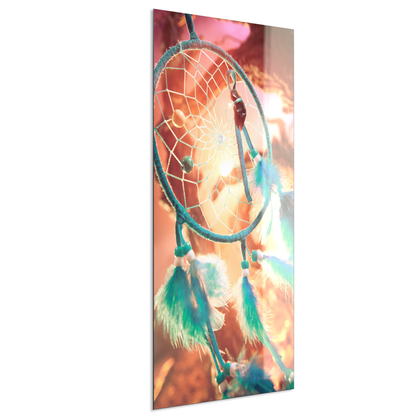 Deko Glas Wandbild Motiv 015H Traumfänger