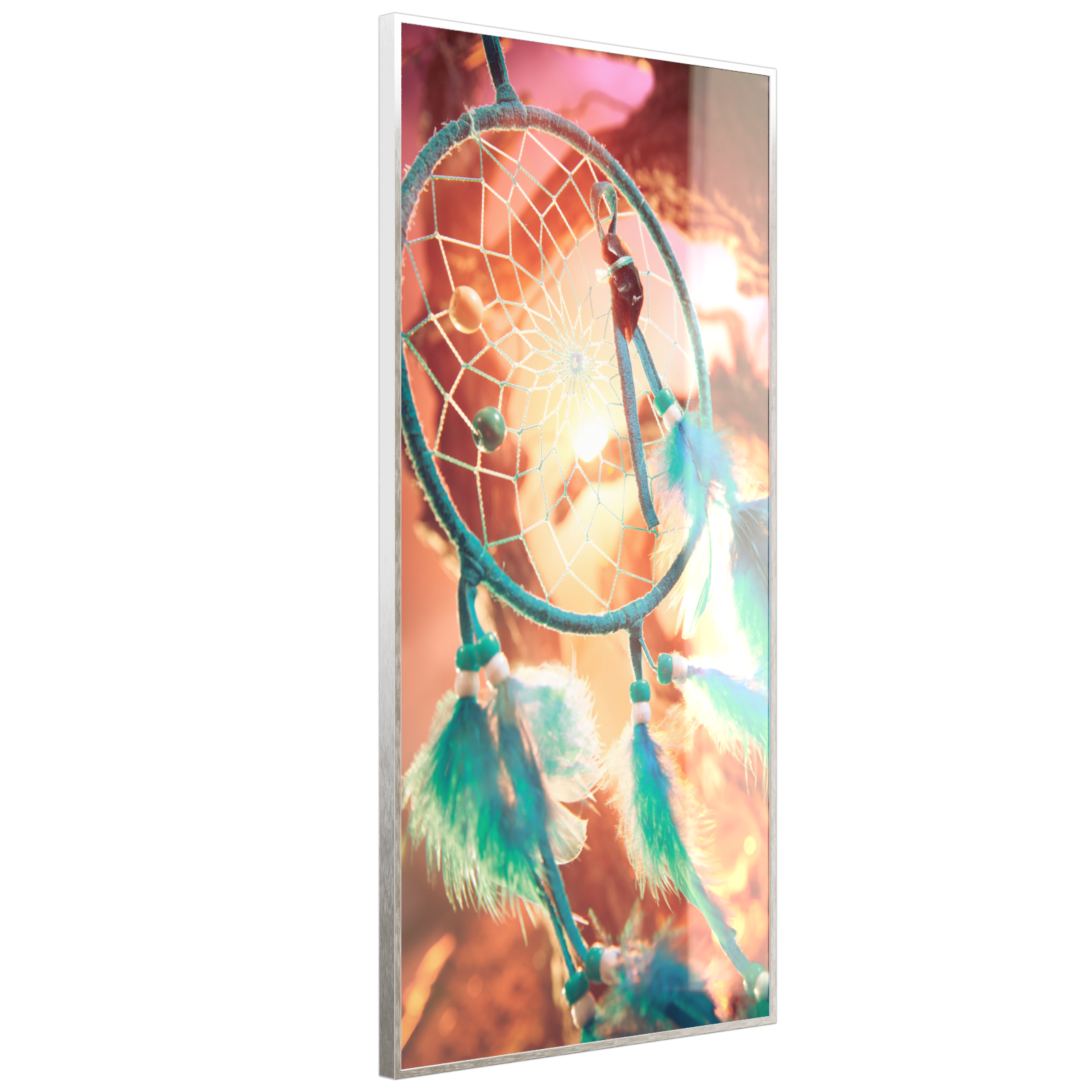 Deko Glas Wandbild Motiv 015H Traumfänger