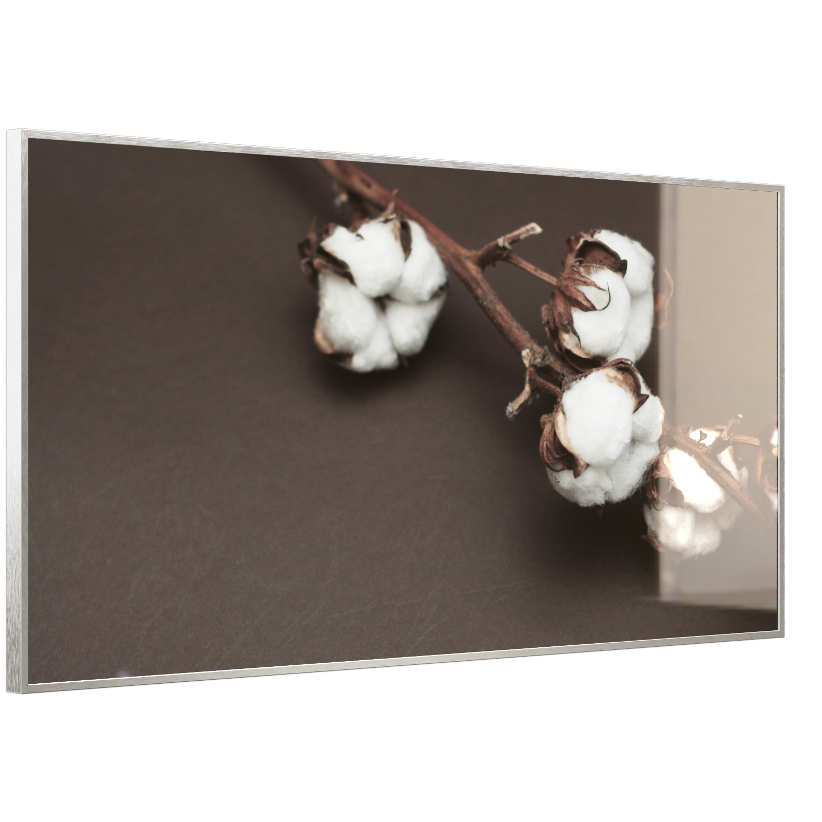 Deko Glas Wandbild Motiv 020 Baumwollpflanze