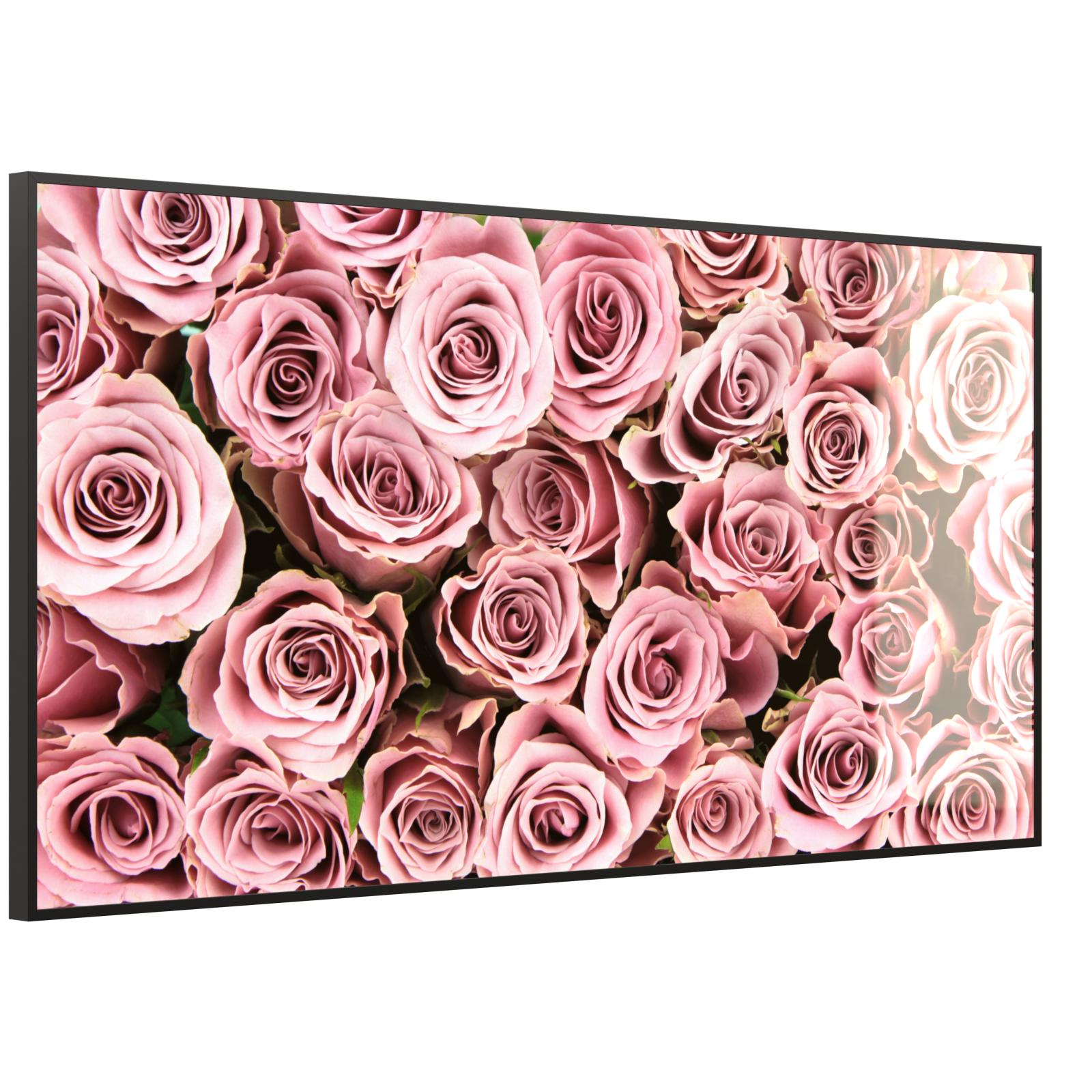 Deko Glas Wandbild Motiv 021 Rosenstrauß