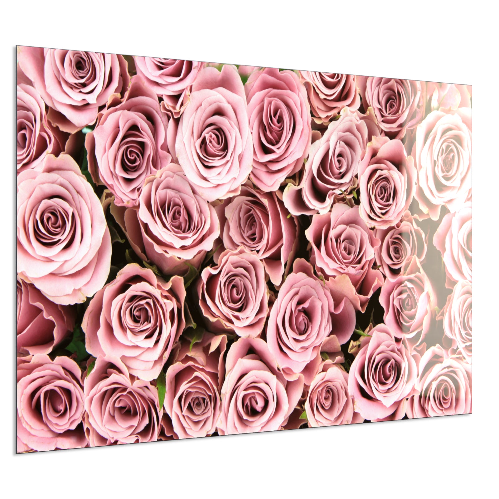 Deko Glas Wandbild Motiv 021 Rosenstrauß