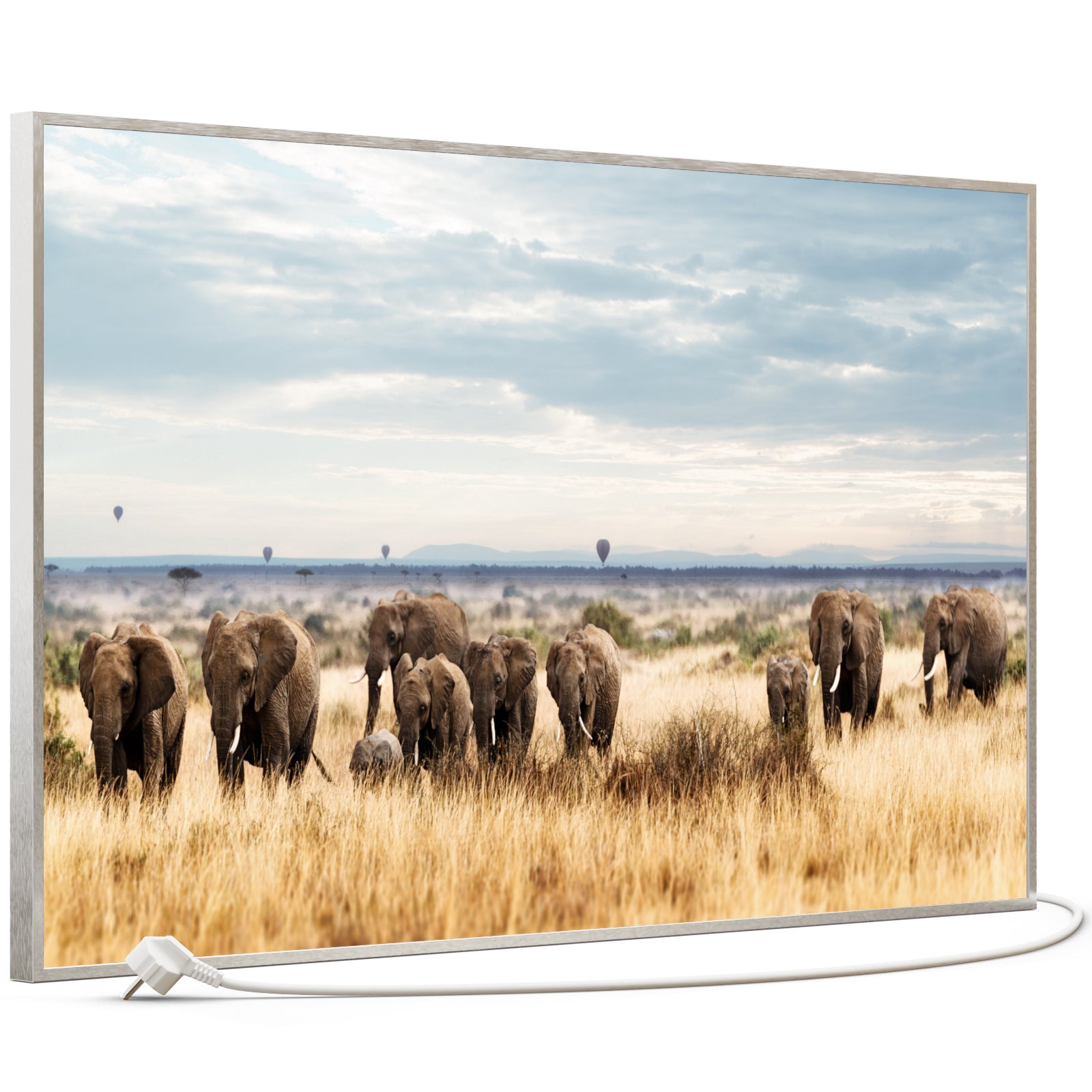 Bild Infrarotheizung 600W 002 Silber