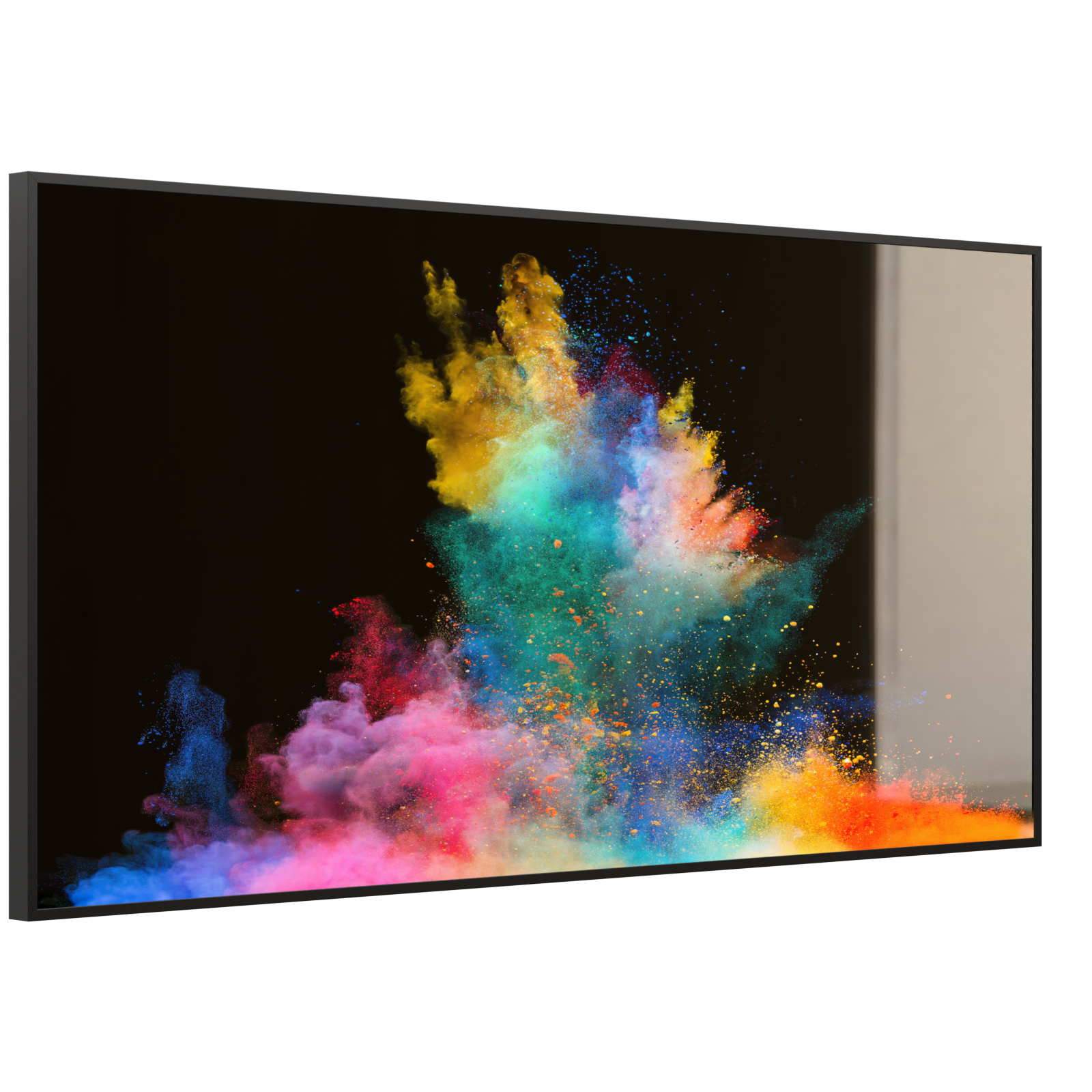 Deko Glas Wandbild Motiv 030 Farbexplosion