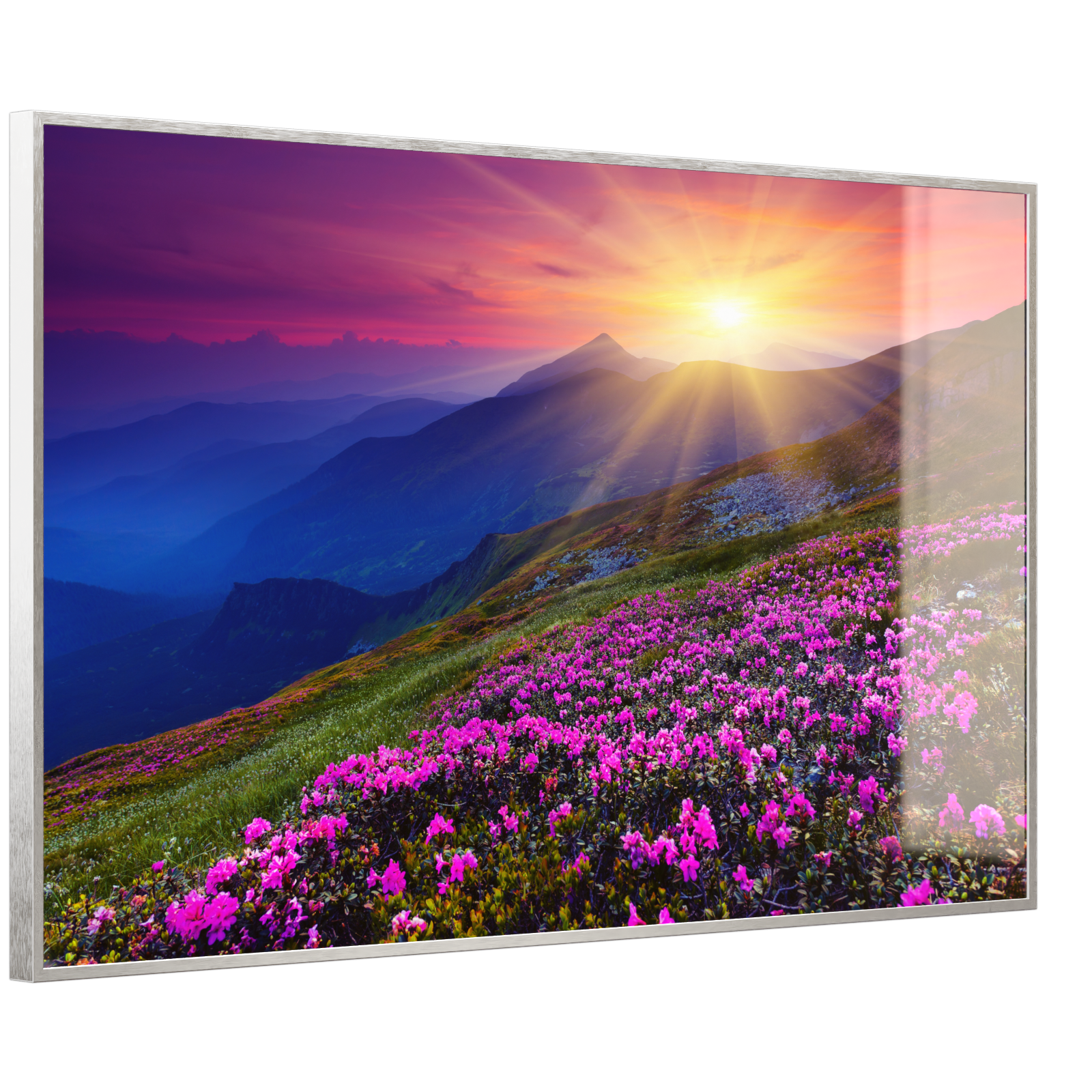 Deko Glas Wandbild Motiv 033 Sommerberg