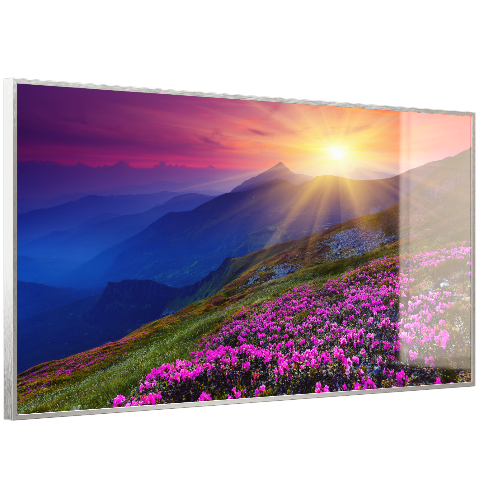 Deko Glas Wandbild Motiv 033 Sommerberg