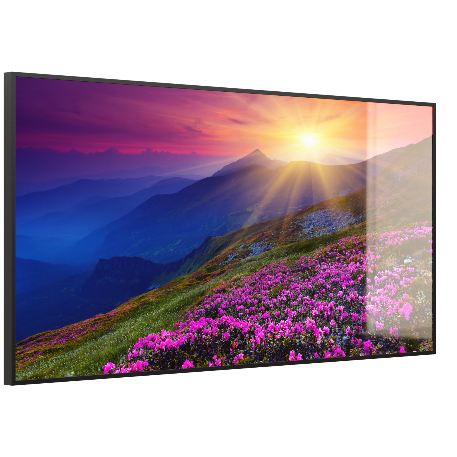 Deko Glas Wandbild Motiv 033 Sommerberg