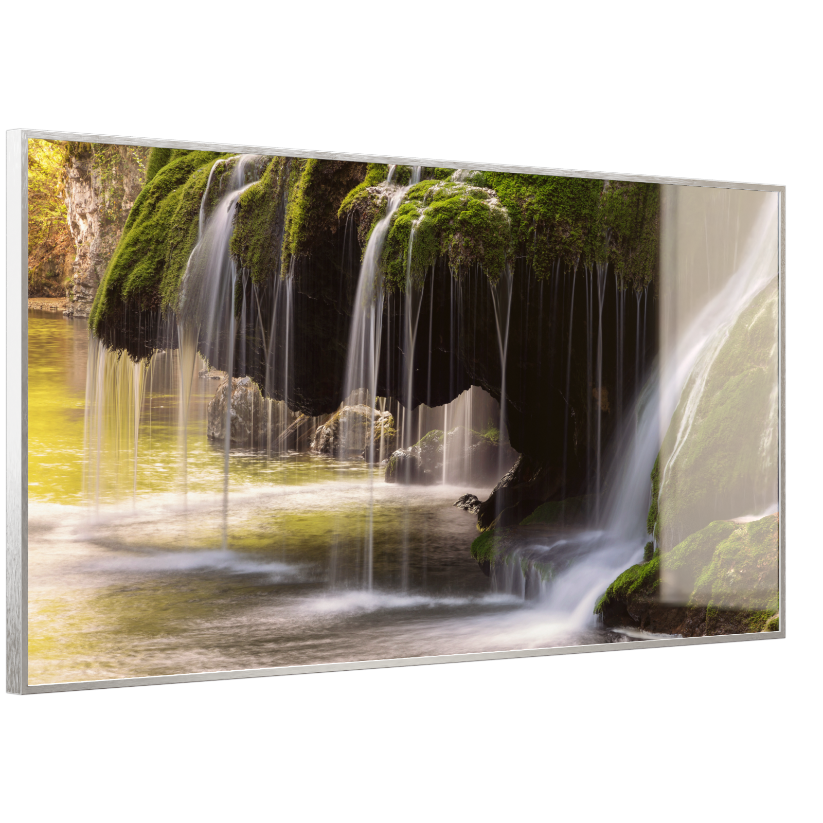 Deko Glas Wandbild Motiv 003 Wasserfall