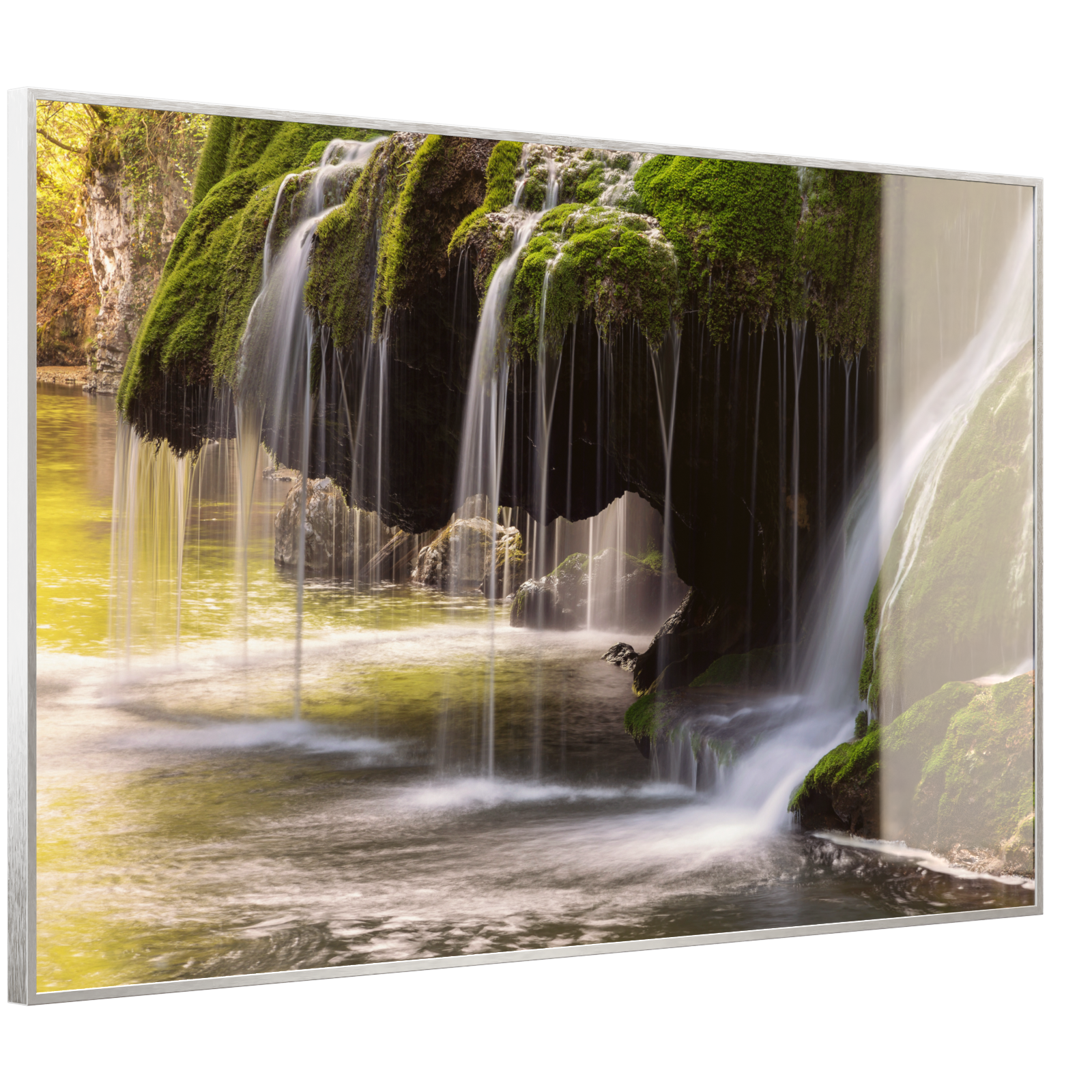 Deko Glas Wandbild Motiv 003 Wasserfall