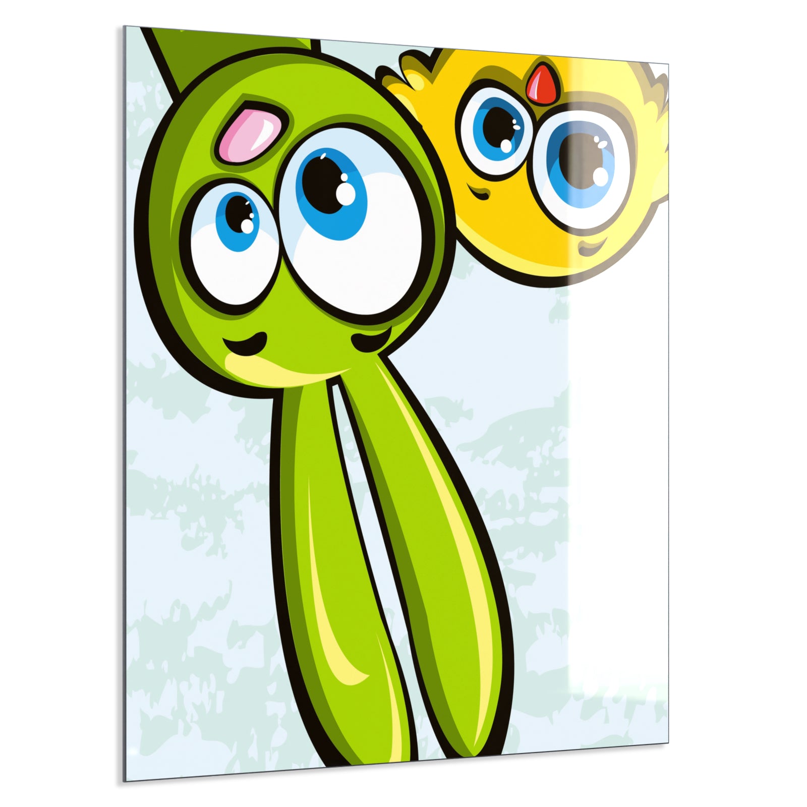 Deko Glas Wandbild Motiv 044H Animation