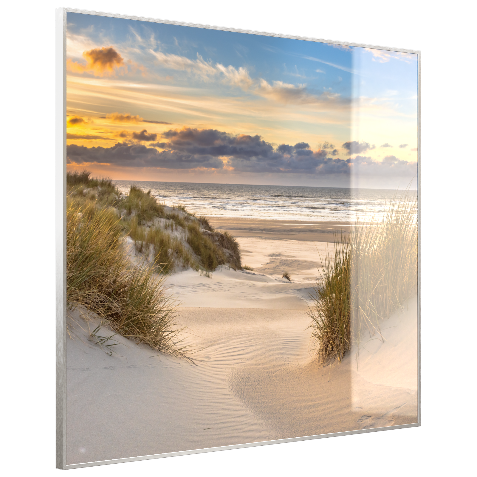 Deko Glas Wandbild Motiv 073 Sanddünen