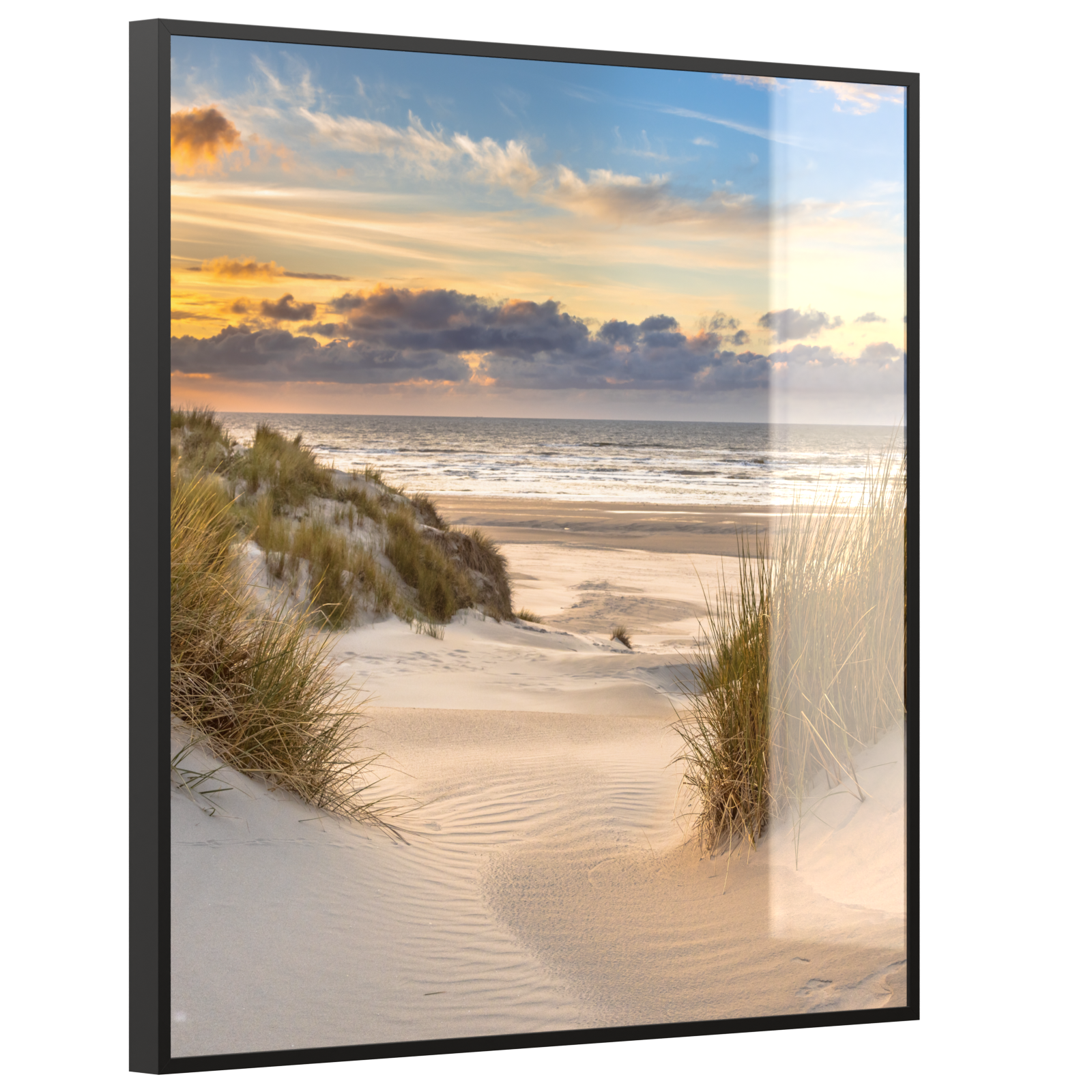 Deko Glas Wandbild Motiv 073 Sanddünen