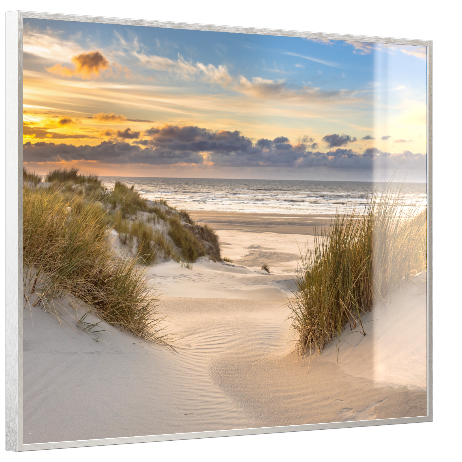 Deko Glas Wandbild Motiv 073 Sanddünen