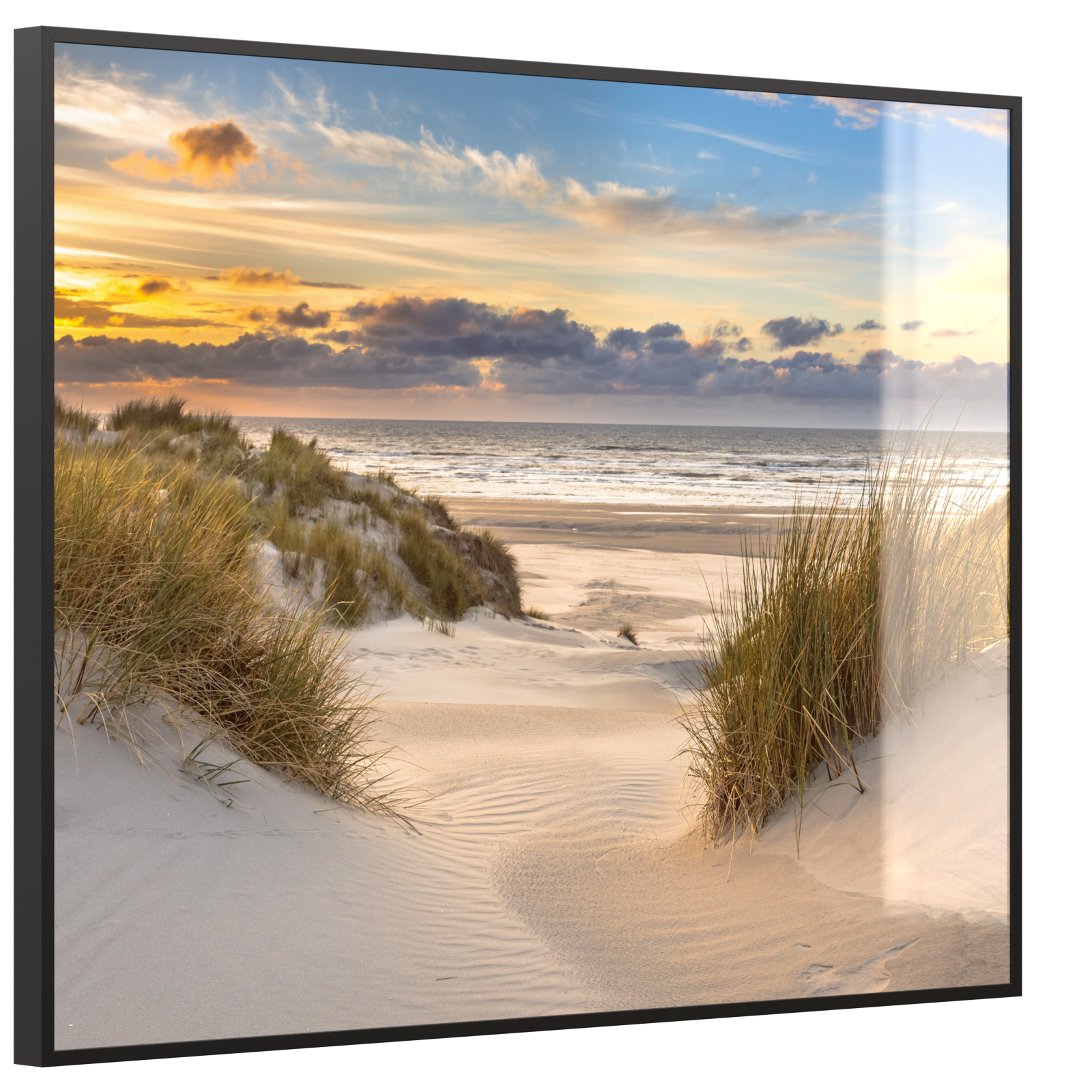 Deko Glas Wandbild Motiv 073 Sanddünen