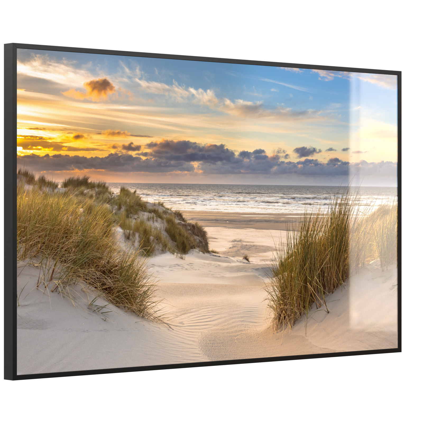 Deko Glas Wandbild Motiv 073 Sanddünen