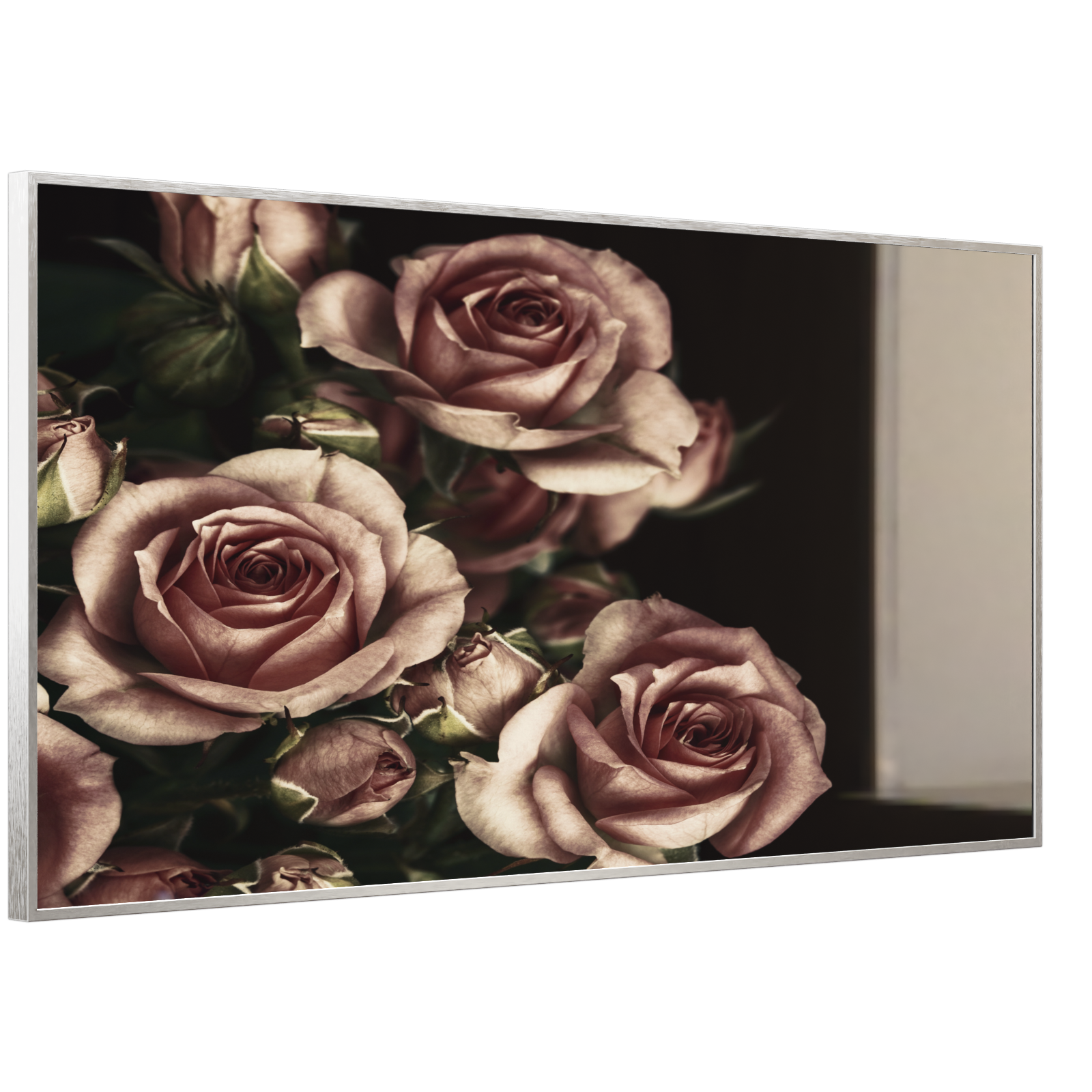 Deko Glas Wandbild Motiv 007 Rosen