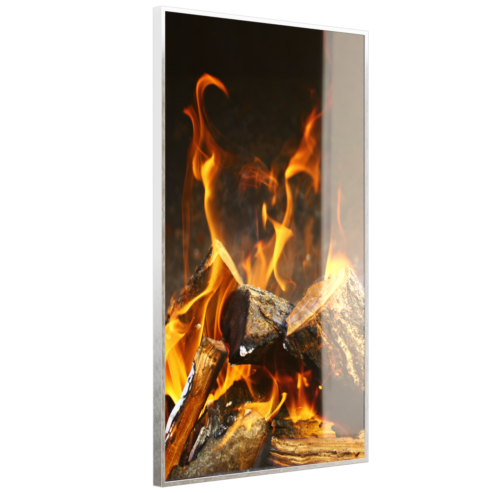 Deko Glas Wandbild Motiv 077h Feuerstelle