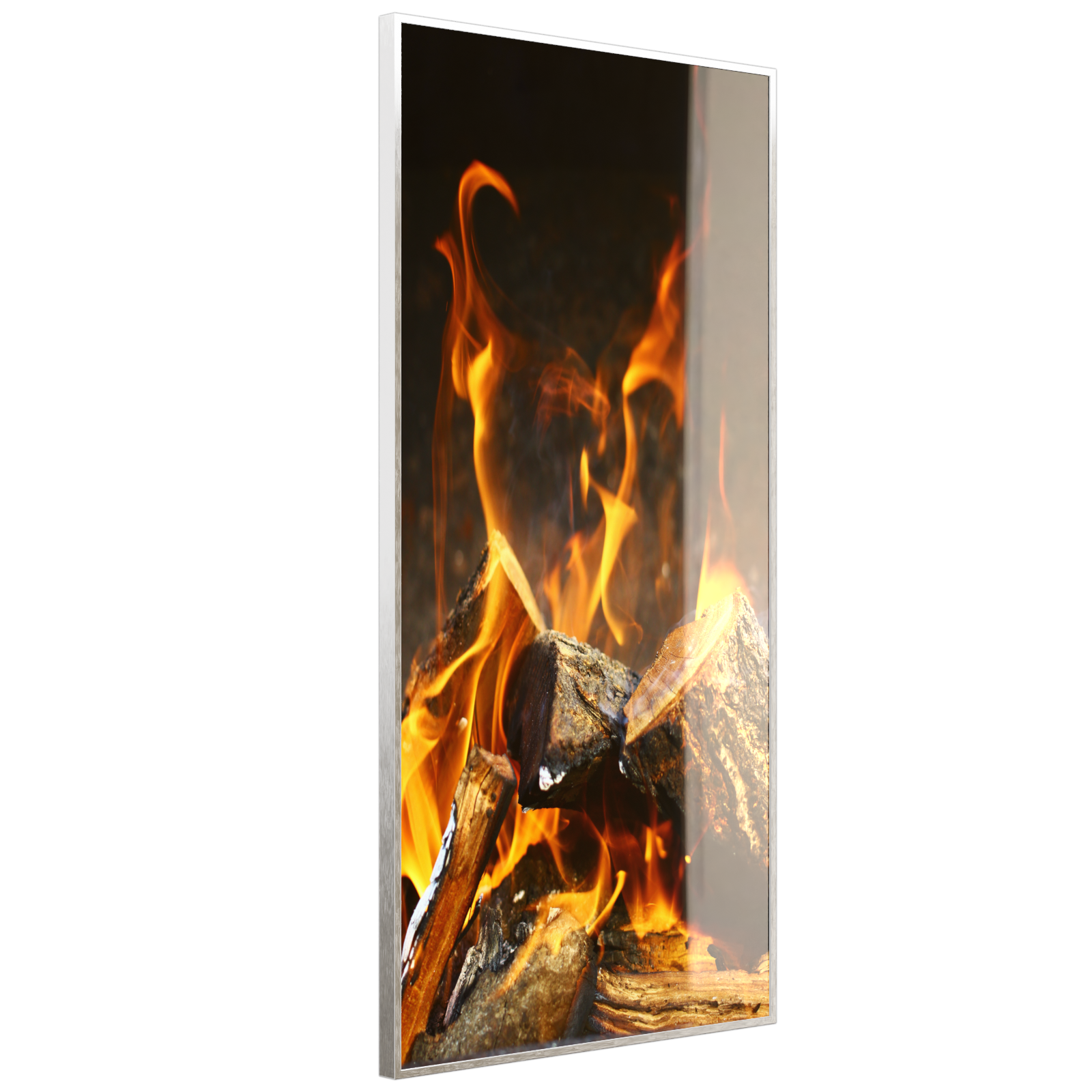 Deko Glas Wandbild Motiv 077h Feuerstelle