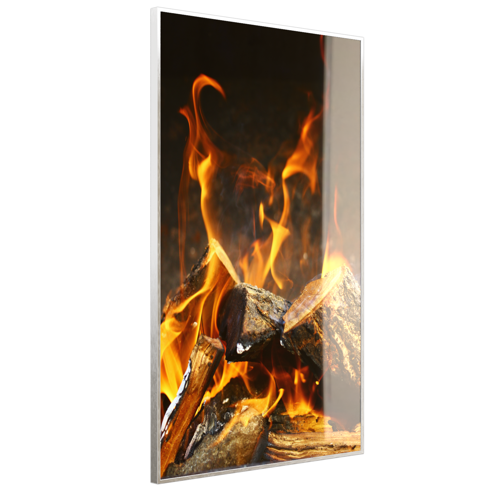 Deko Glas Wandbild Motiv 077h Feuerstelle
