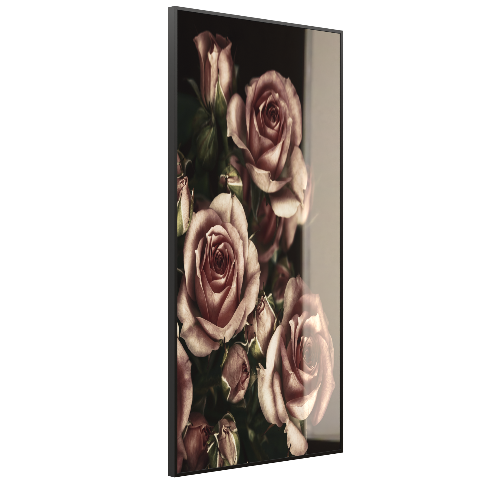 Deko Glas Wandbild Motiv 007H Rosen