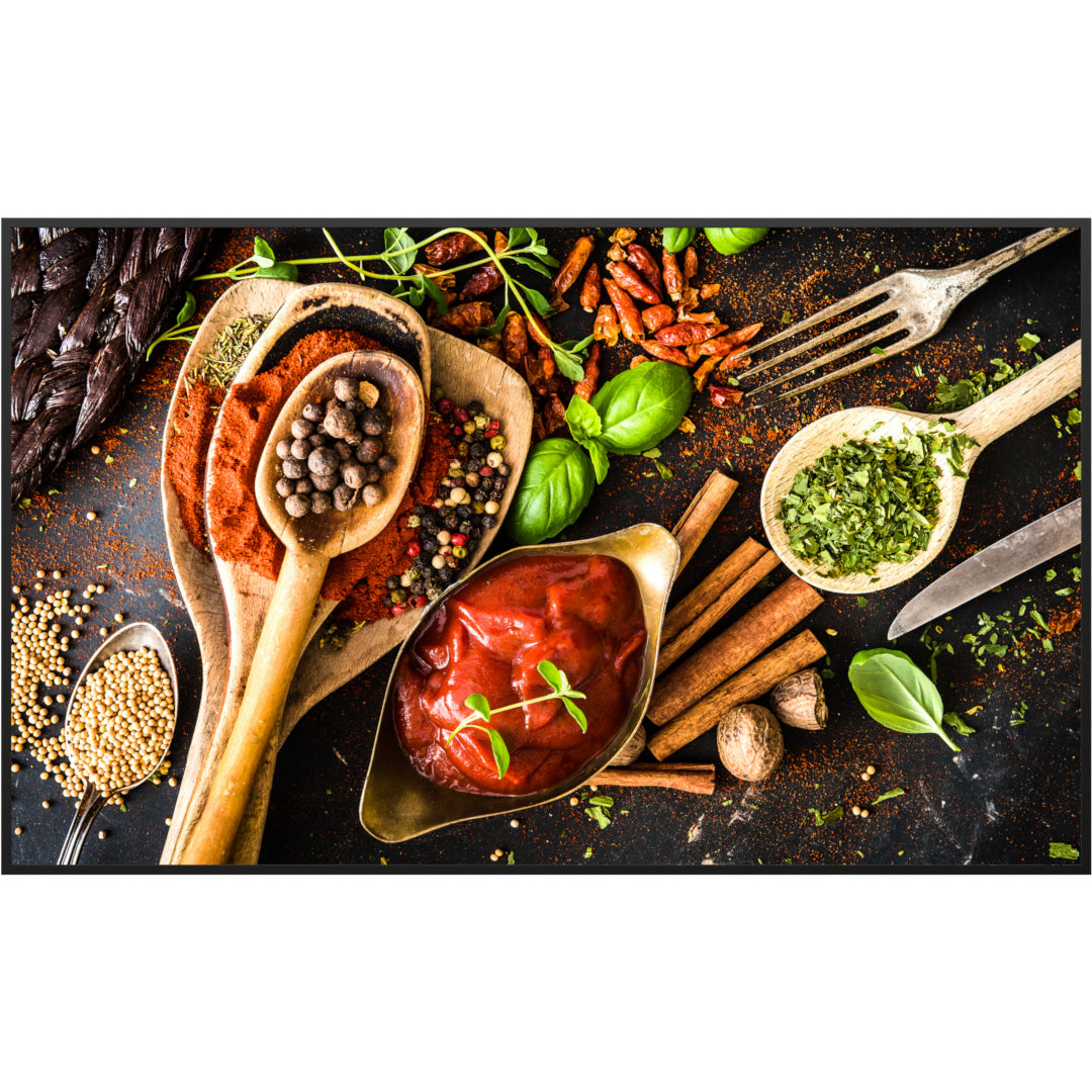 Glas Infrarotheizung 350-1200W Motiv 019 Gewürze