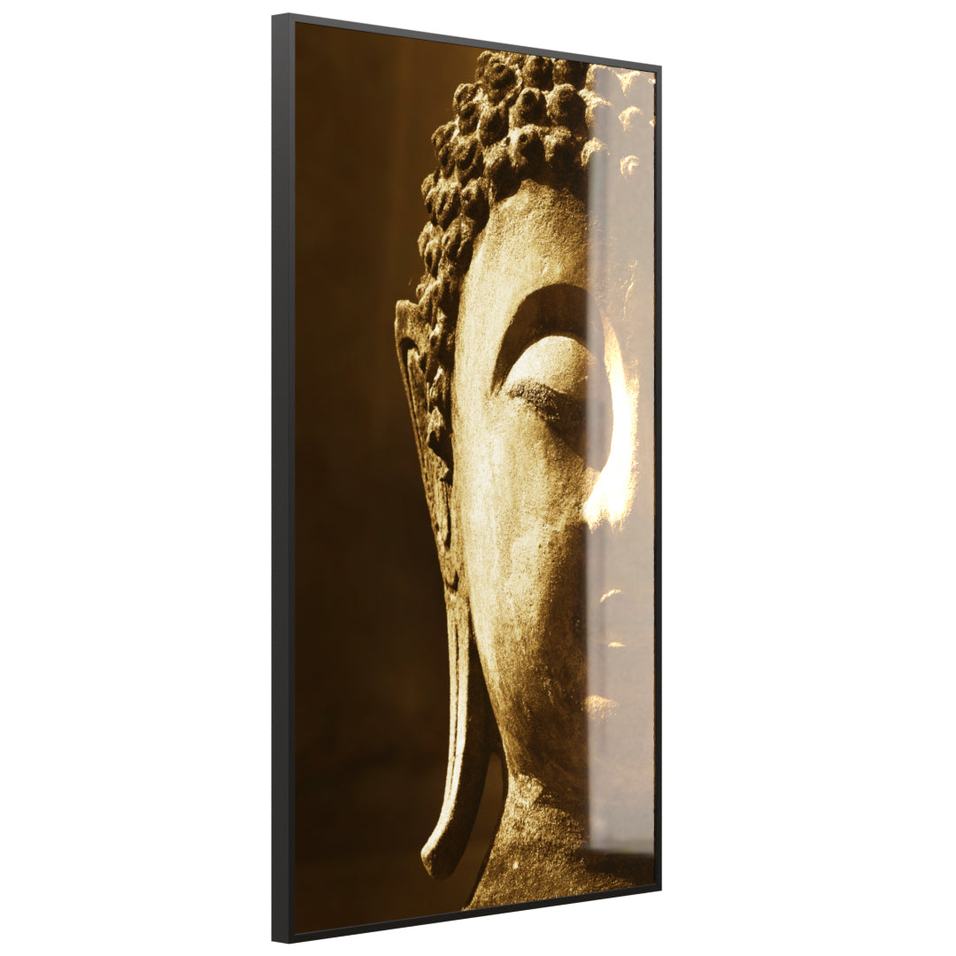Glas Infrarotheizung 350-1200W Motiv 025H Buddha