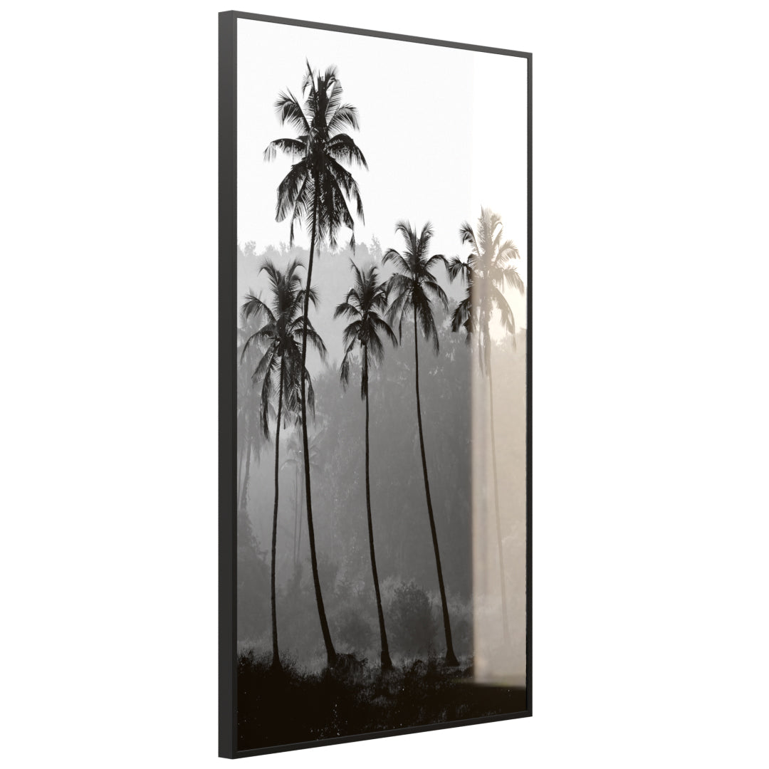 Glas Infrarotheizung 350-1200W Motiv 042H Palmen