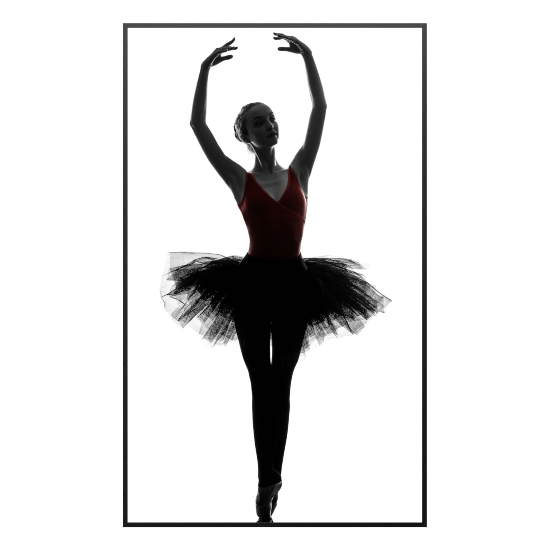Glas Infrarotheizung 350-1200W Motiv 049H Ballerina