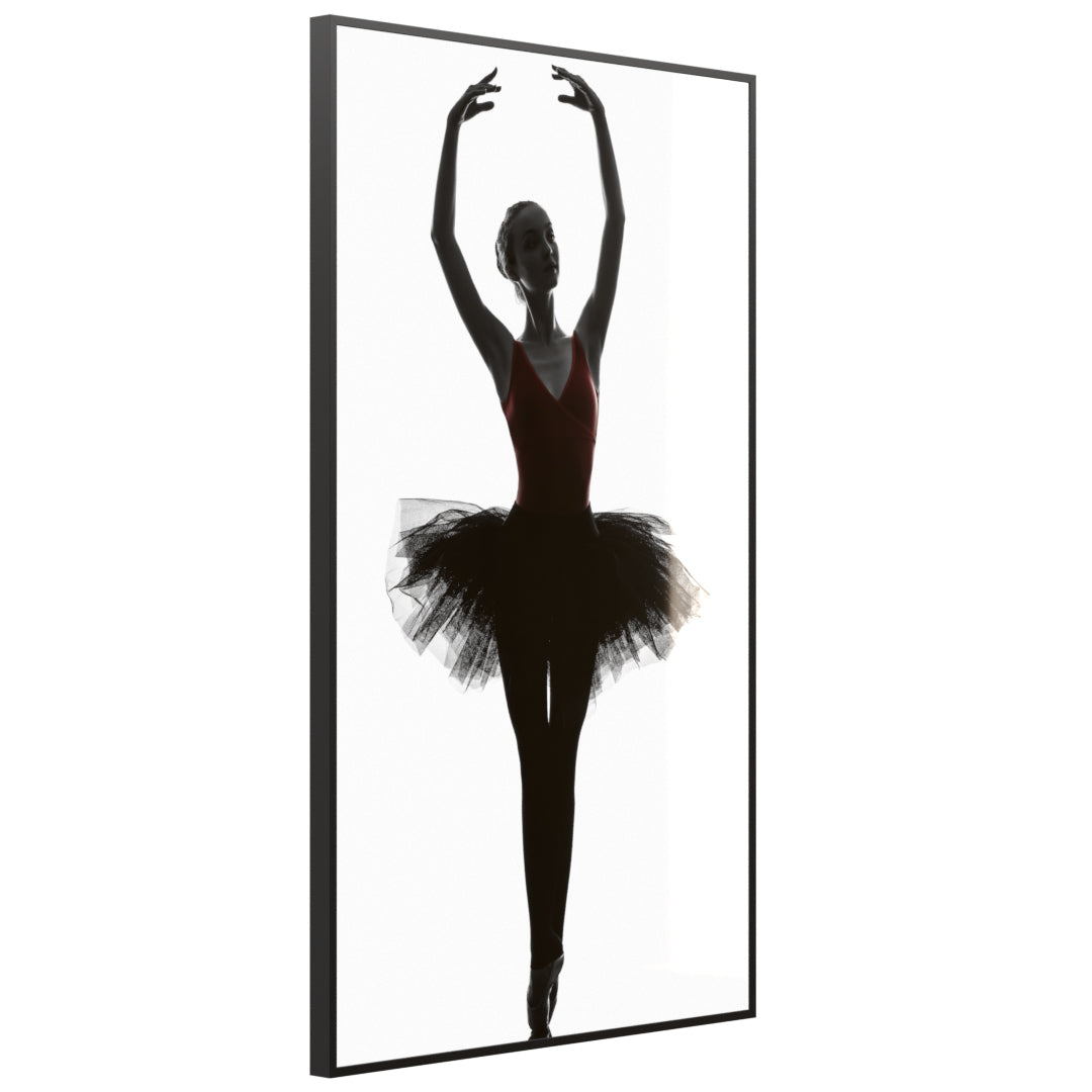 Glas Infrarotheizung 350-1200W Motiv 049H Ballerina