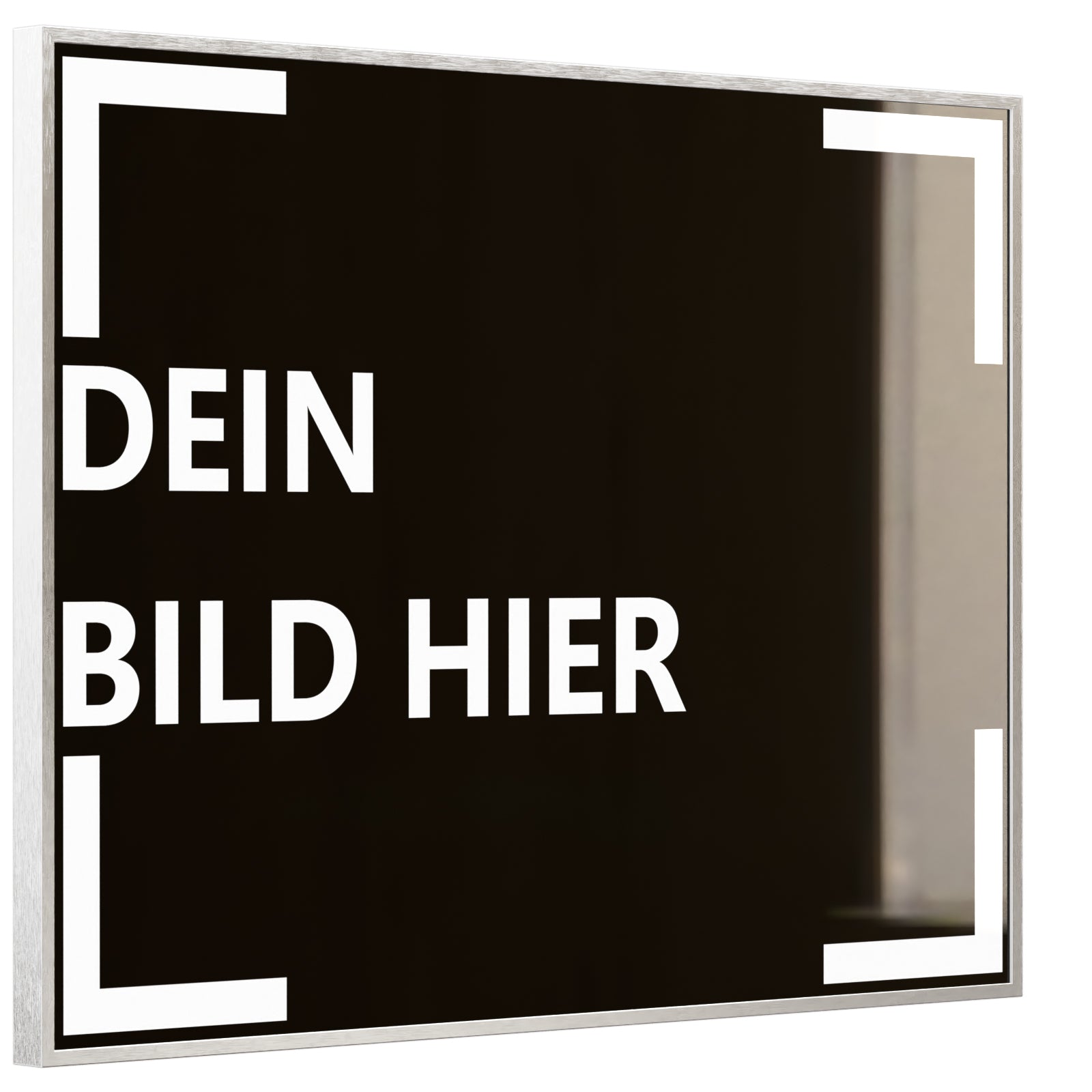 Deko Glas Bild Eigenes Motiv 80,5x60,5cm