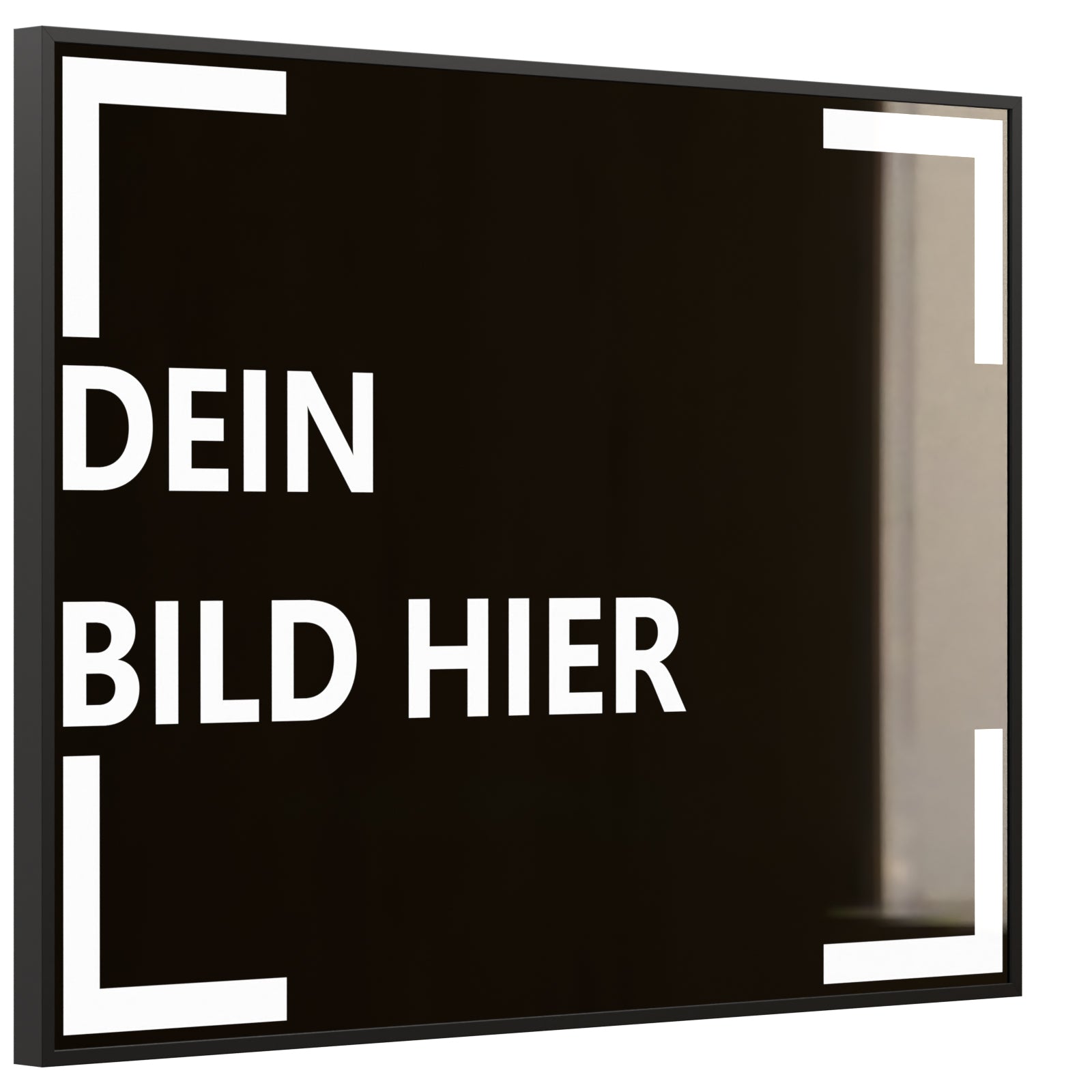 Deko Glas Bild Eigenes Motiv 80,5x60,5cm