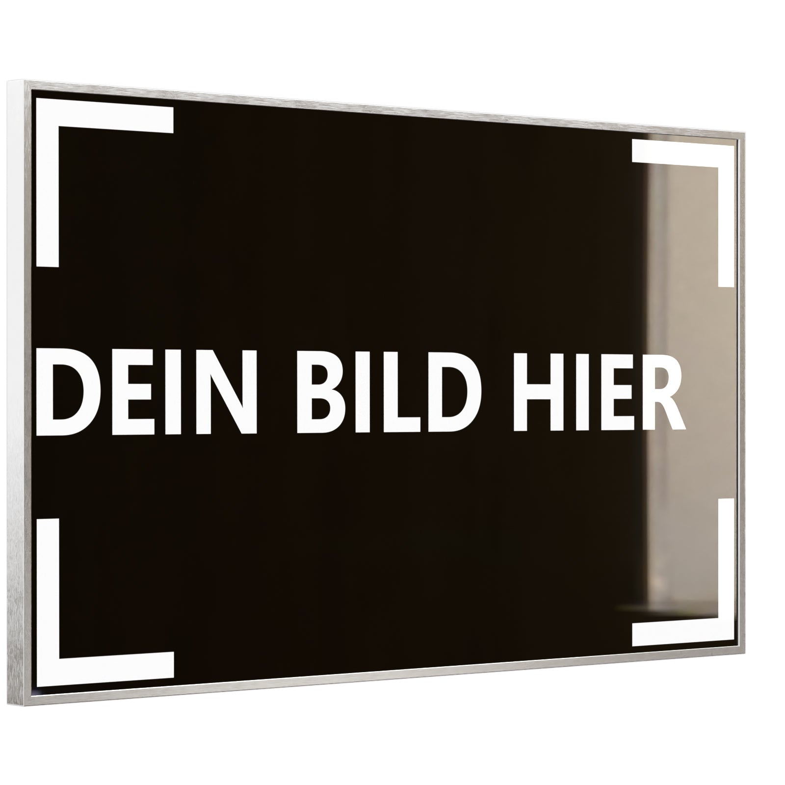 Deko Glas Bild Eigenes Motiv 100,5x60,5cm