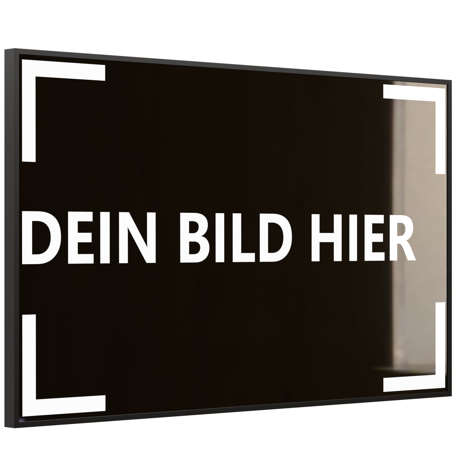 Deko Glas Bild Eigenes Motiv 100,5x60,5cm