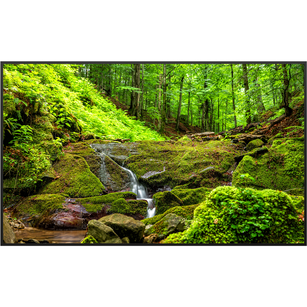 Deko Glas Wandbild Motiv 072 Waldbach