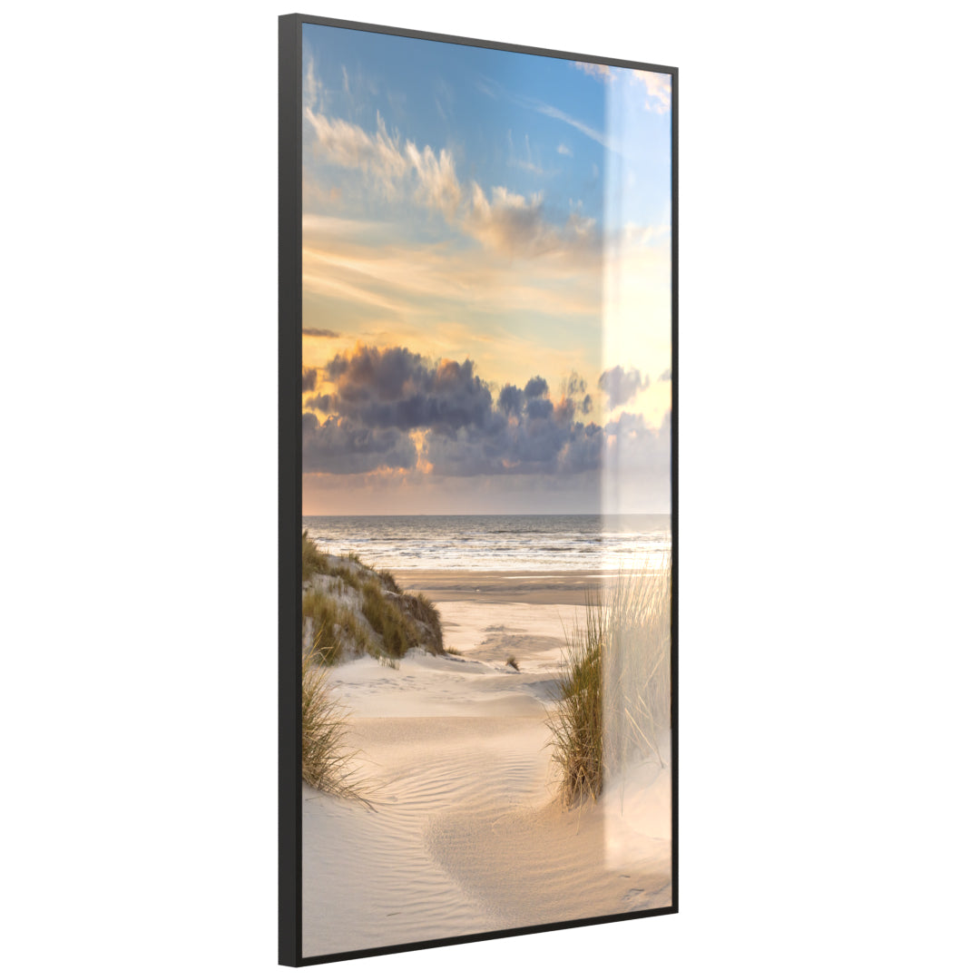 Glas Infrarotheizung 350-1200W Motiv 073H Sanddünen