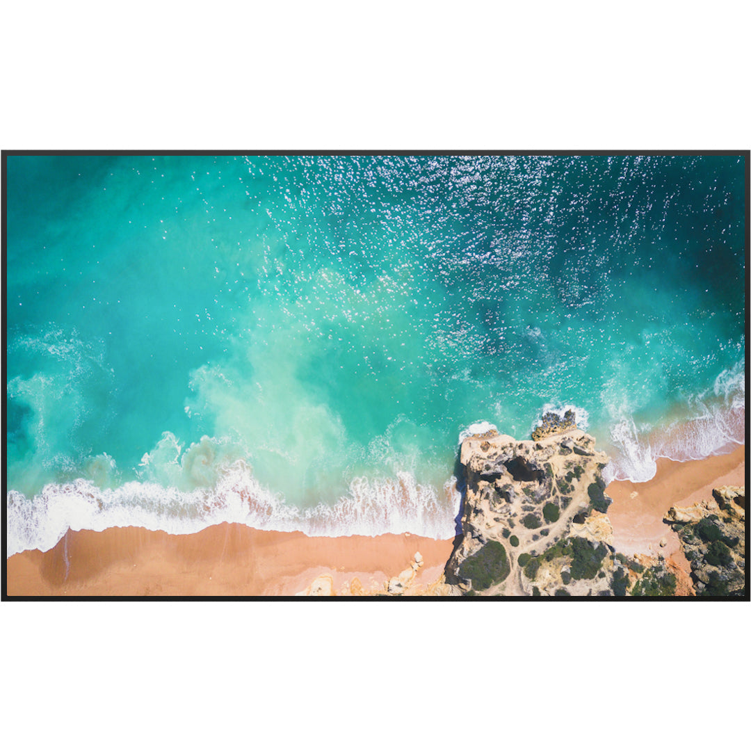 Glas Infrarotheizung 350-1200W Motiv 082 tropischer Sandstrand