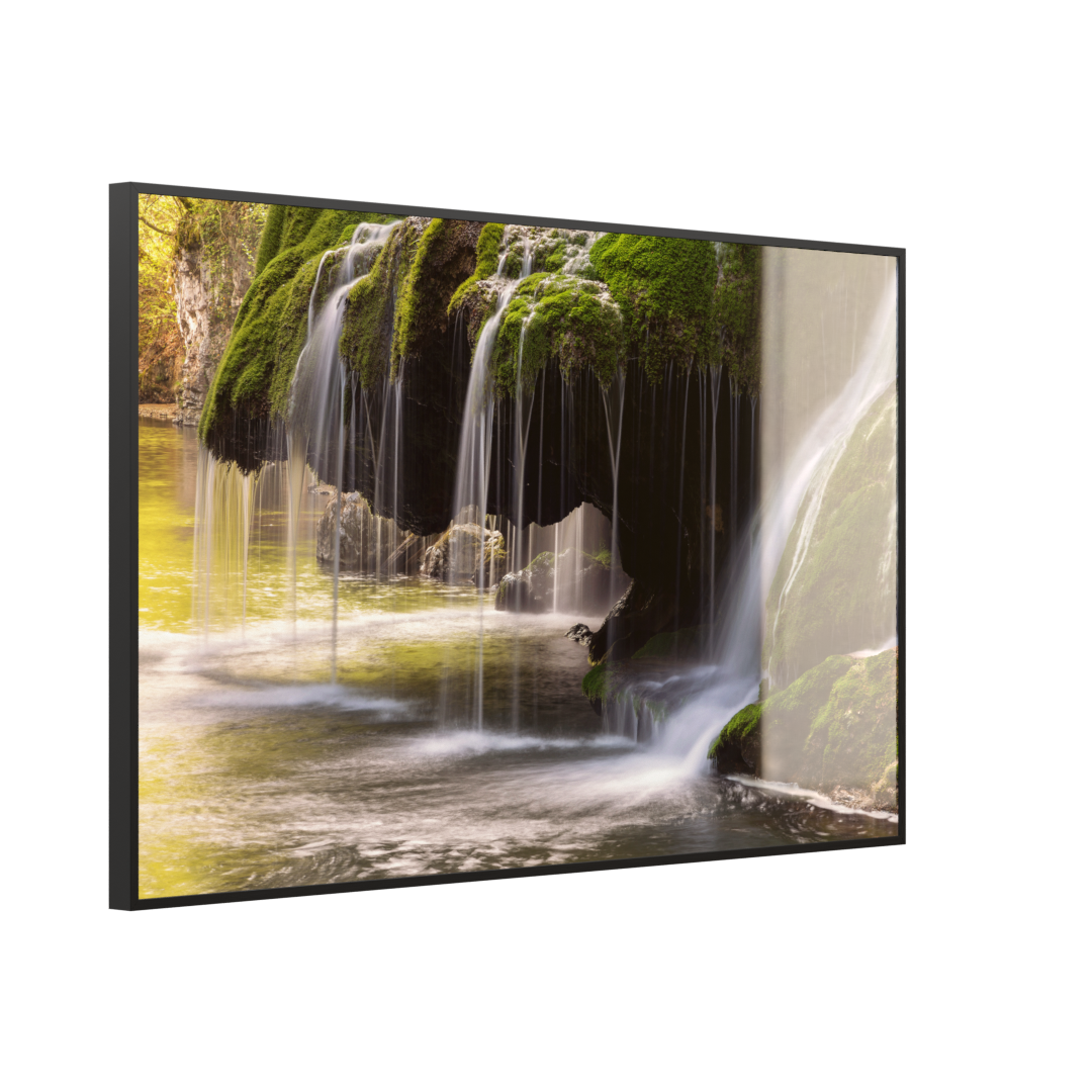 Deko Glas Wandbild Motiv 003 Wasserfall