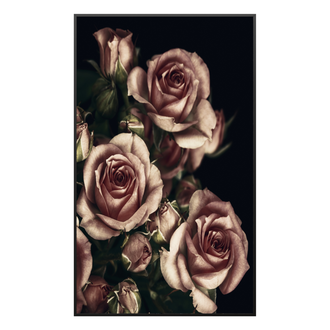 Deko Glas Wandbild Motiv 007H Rosen