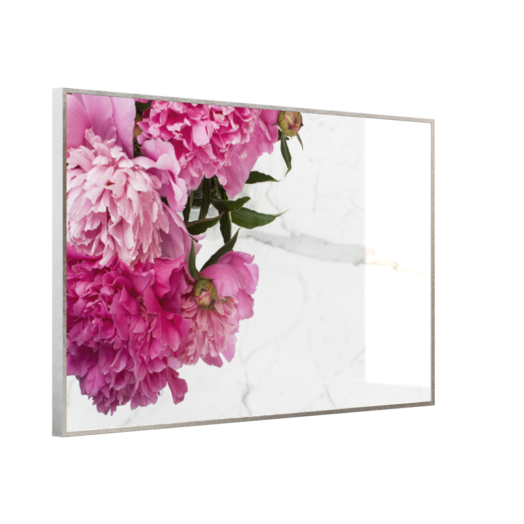 Deko Glas Wandbild Motiv 013 Pfingstrose