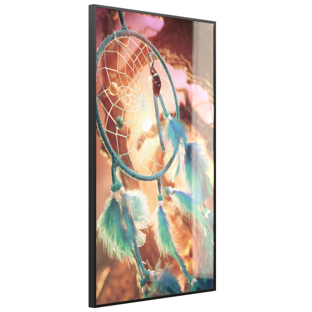 Deko Glas Wandbild Motiv 015H Traumfänger