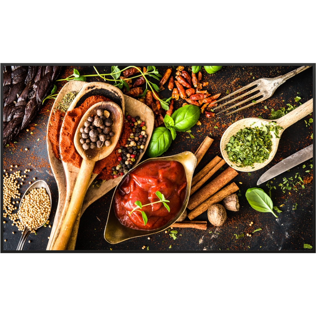 Deko Glas Wandbild Motiv 019 Gewürze